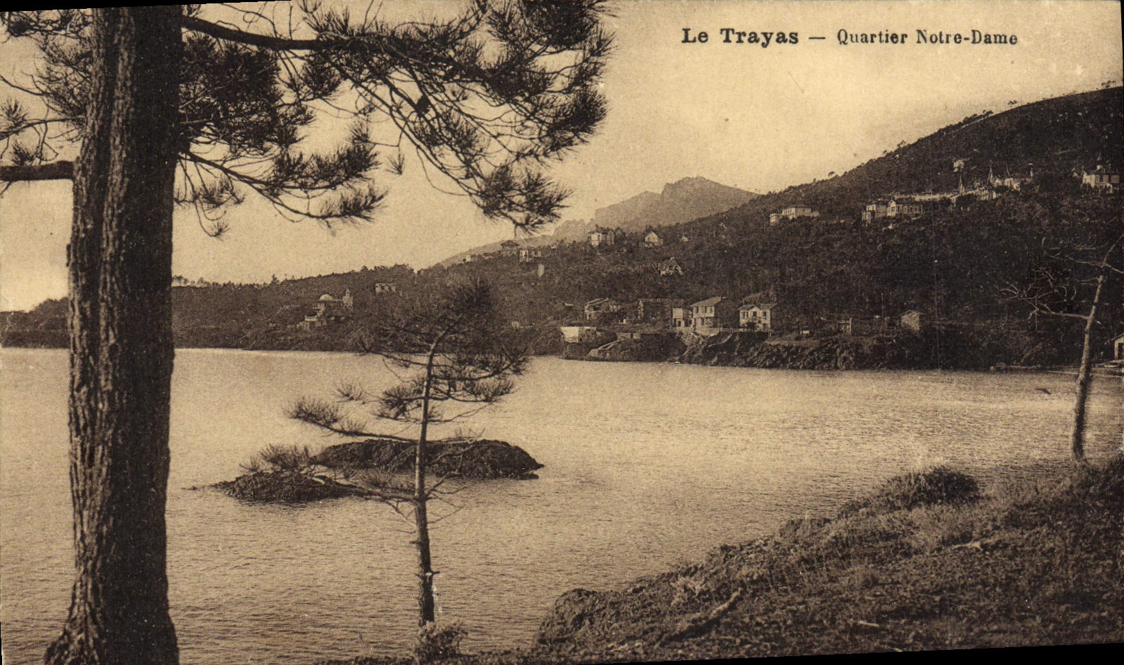 CPA Le Trayas Quartier Notre Dame