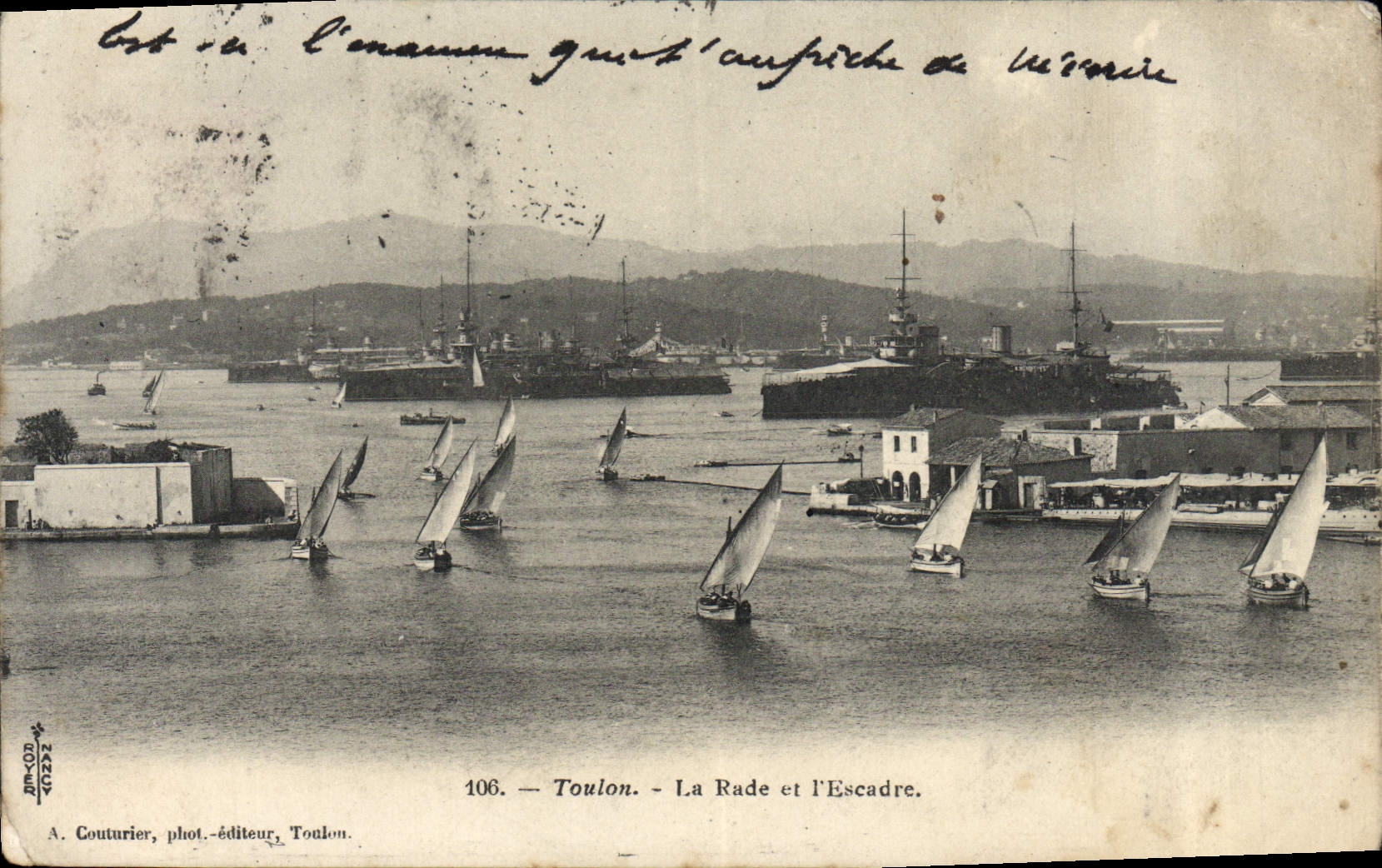 CPA Toulon La Rade et L'Escadre Bateaux
