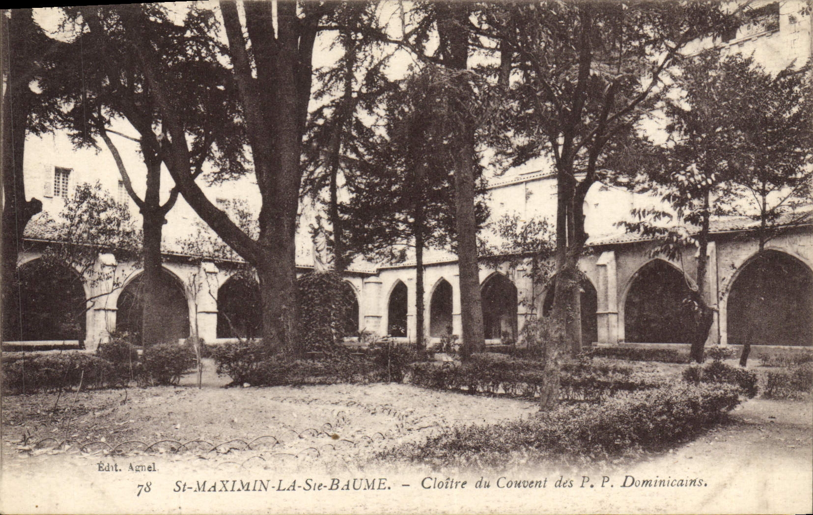 CPA Saint Maximin La Sainte Baume Cloitre du Couvent des PP Dominicains