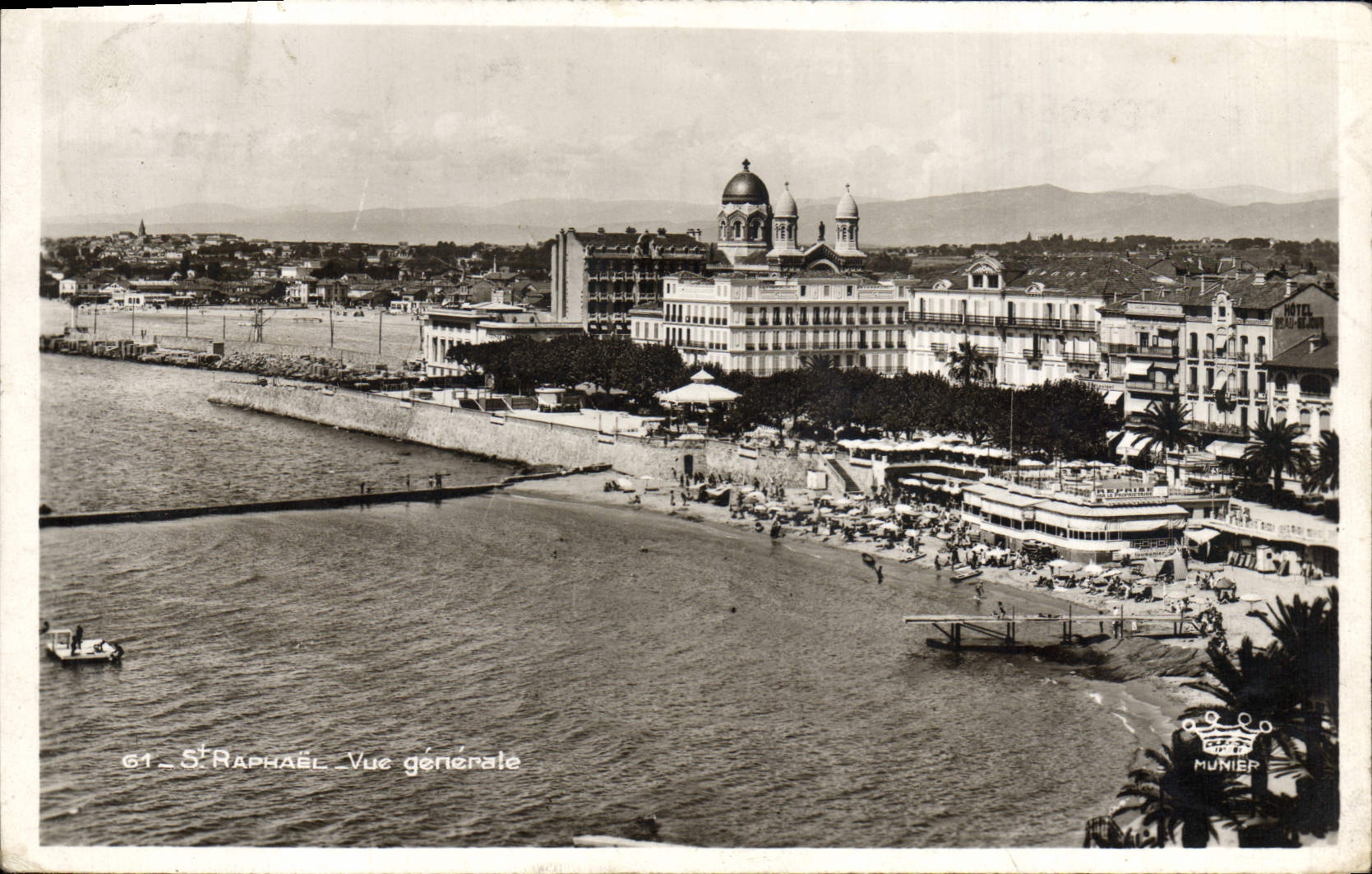 CPA Saint Raphael Vue Generale