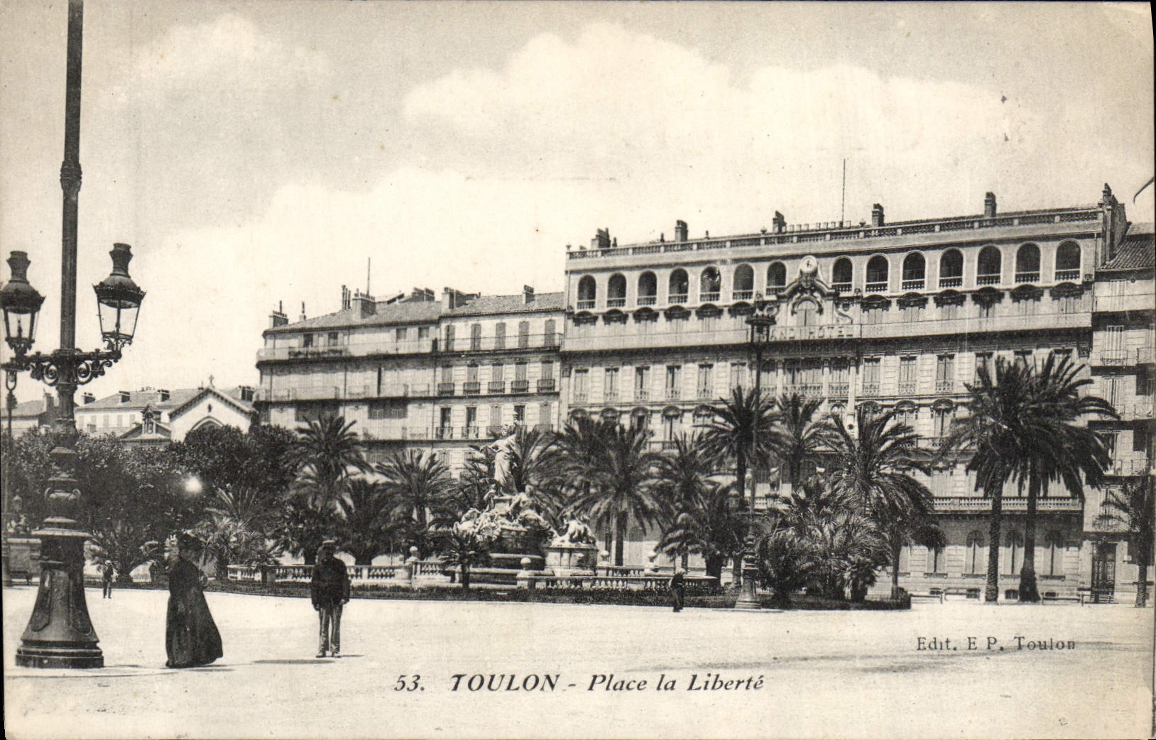 CPA Toulon Place la Liberte
