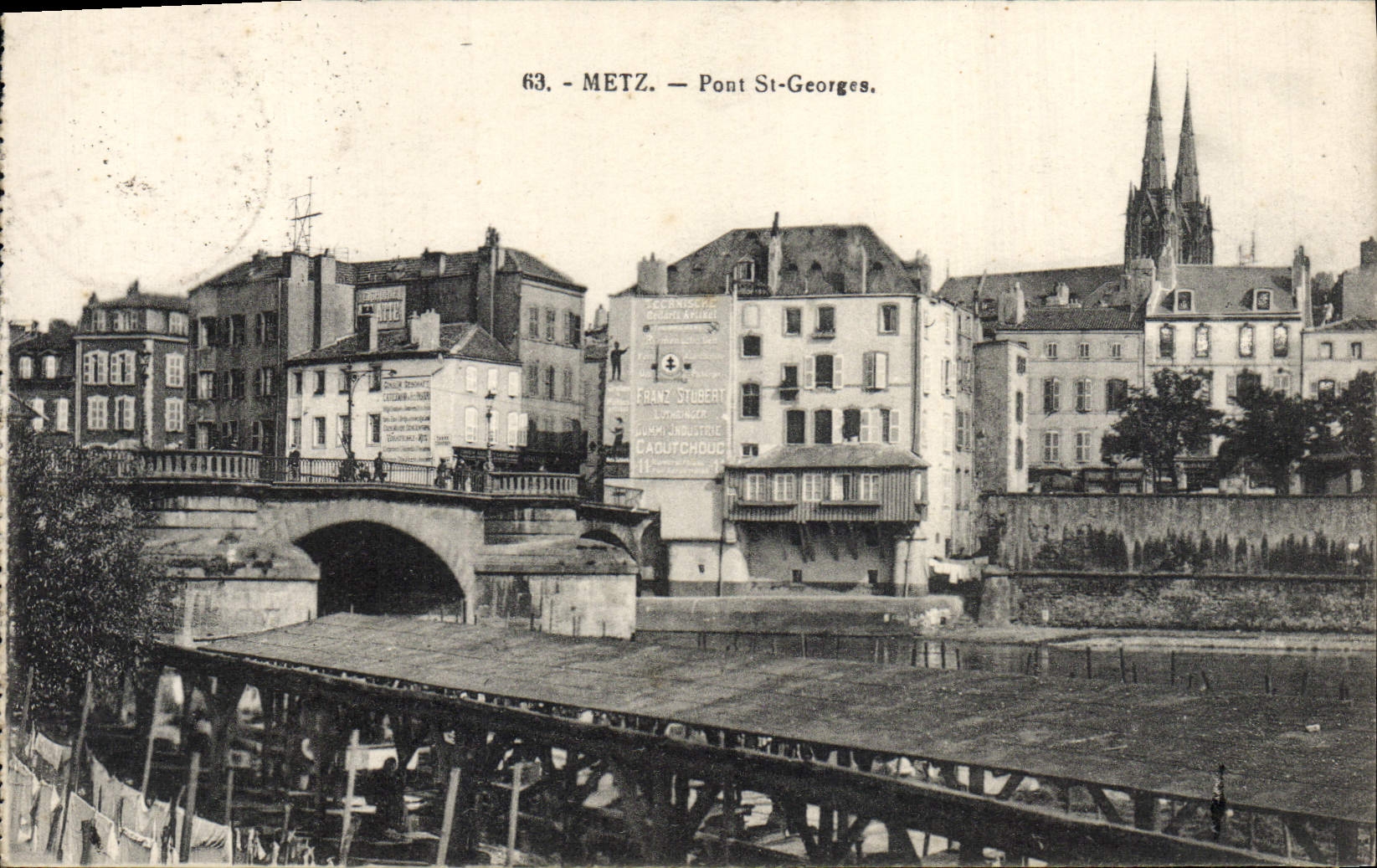 CPA Metz Pont Saint Georges