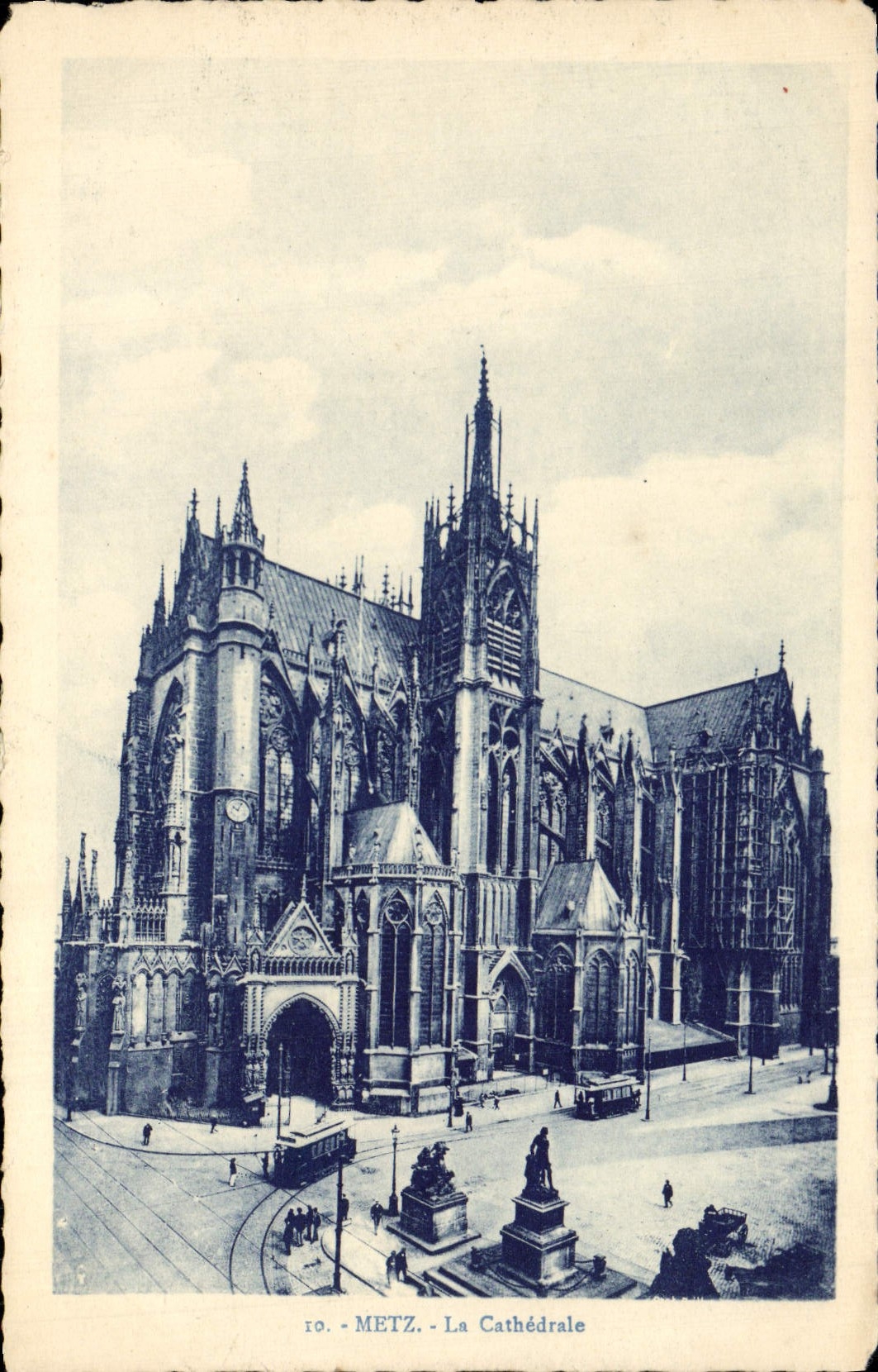 CPA Metz La Cathedrale