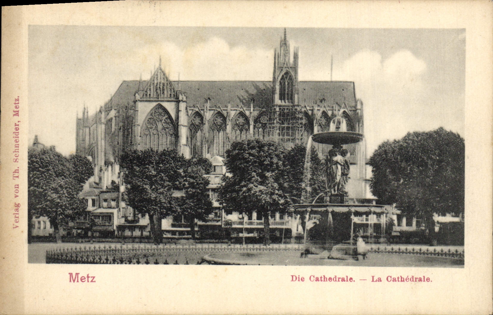 CPA Metz La Cathedrale