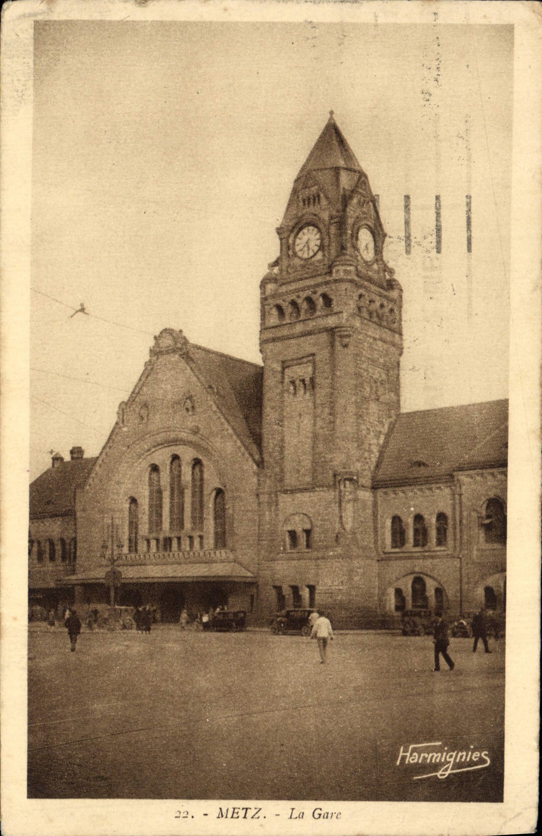 CPA Metz La Gare
