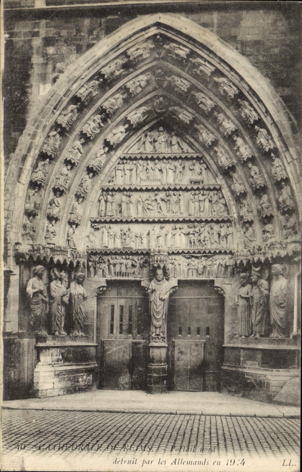 CPA Reims Cathedrale