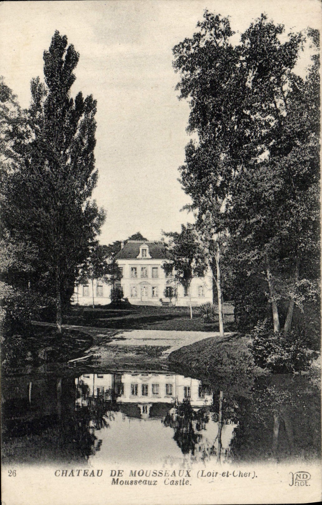 CPA Chateau De Mousseaux
