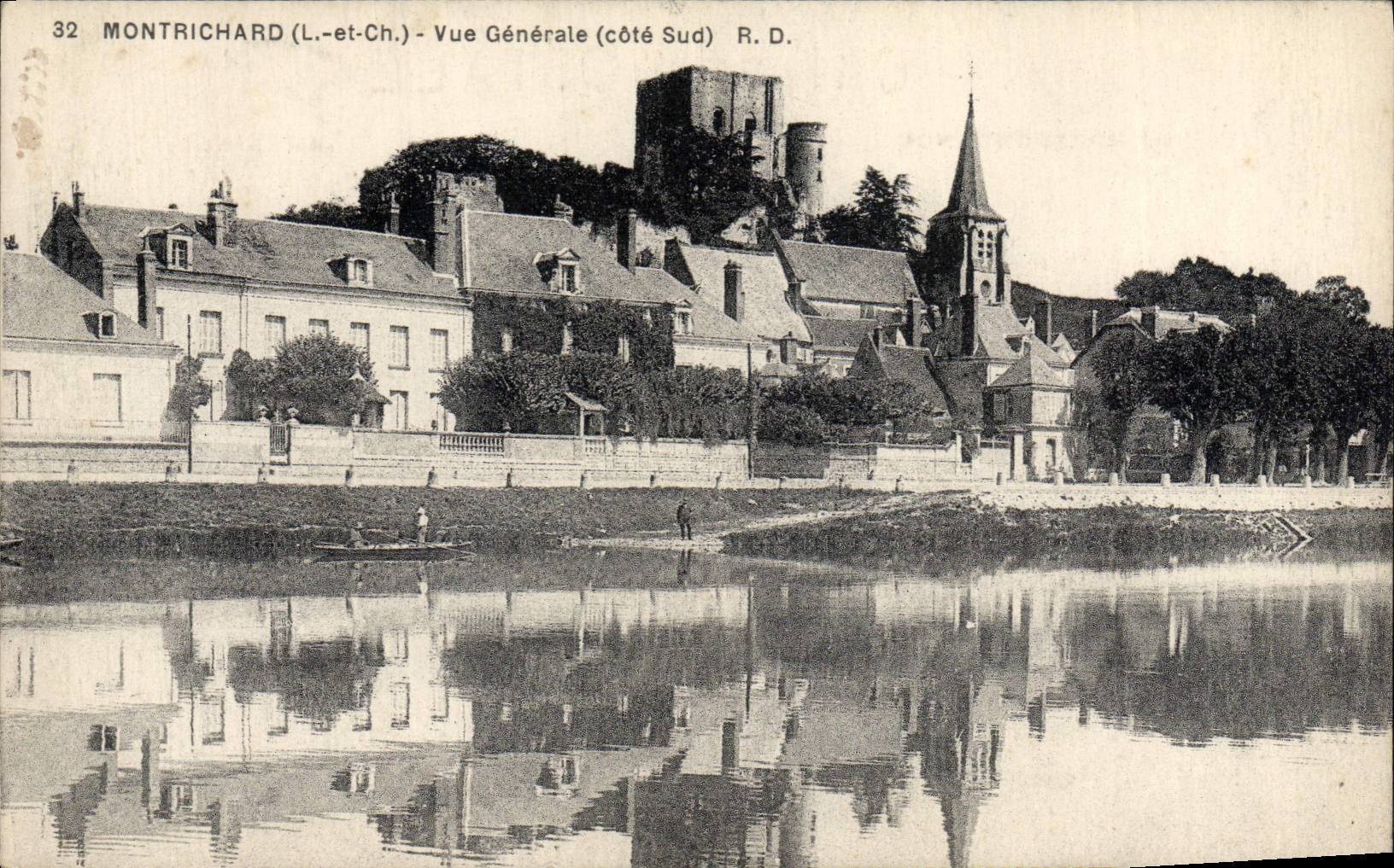 CPA Montrichard Vue Generale