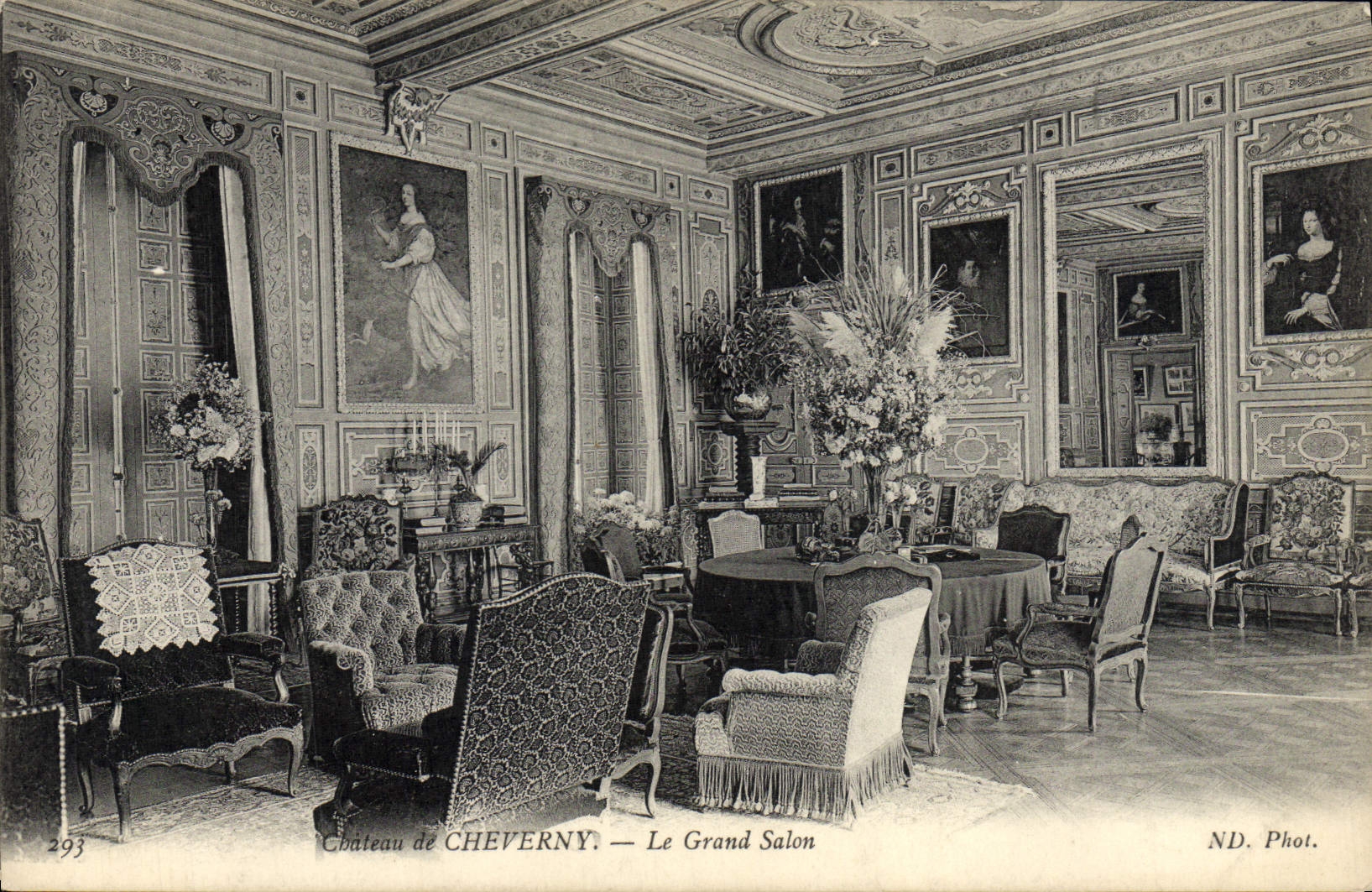 CPA Cheverny Le Grand Salon