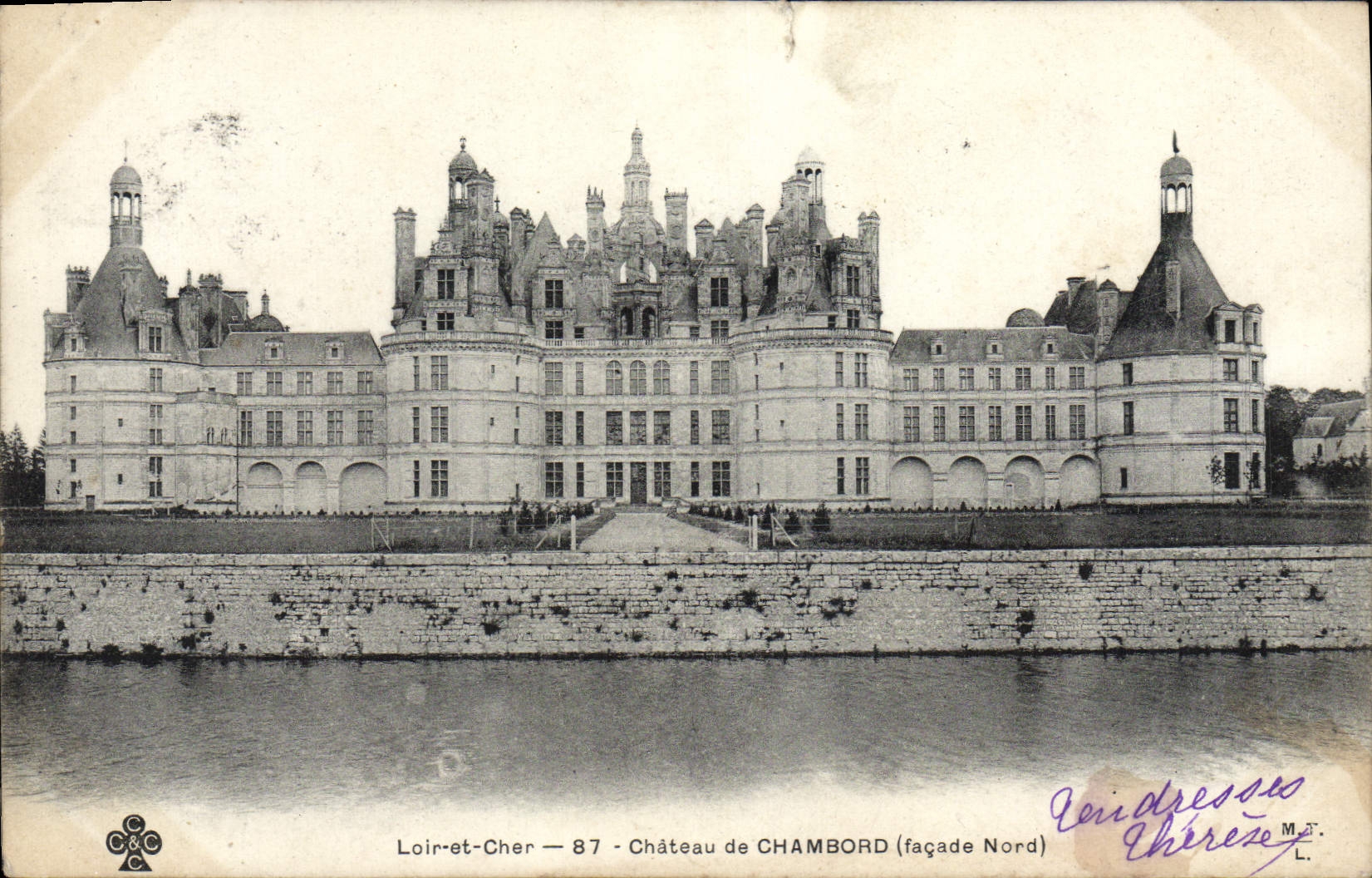 CPA Chateau De Chambord