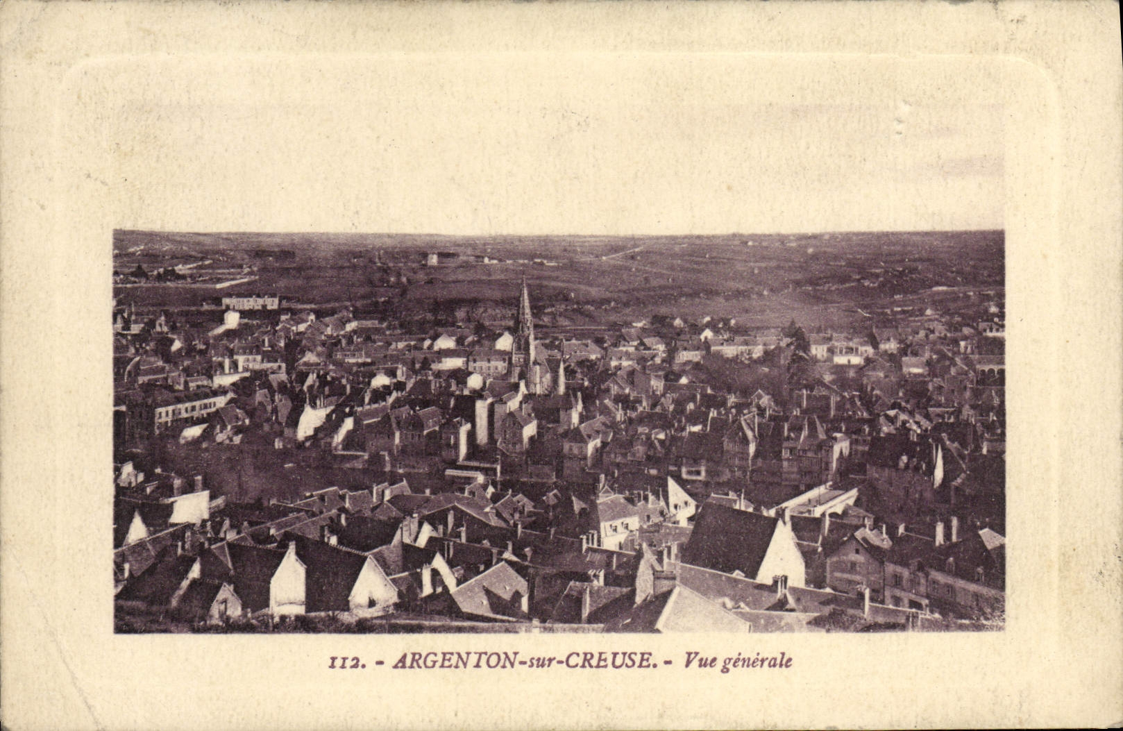 POSTAL Argention de la VENDIMIA en la visión hueco