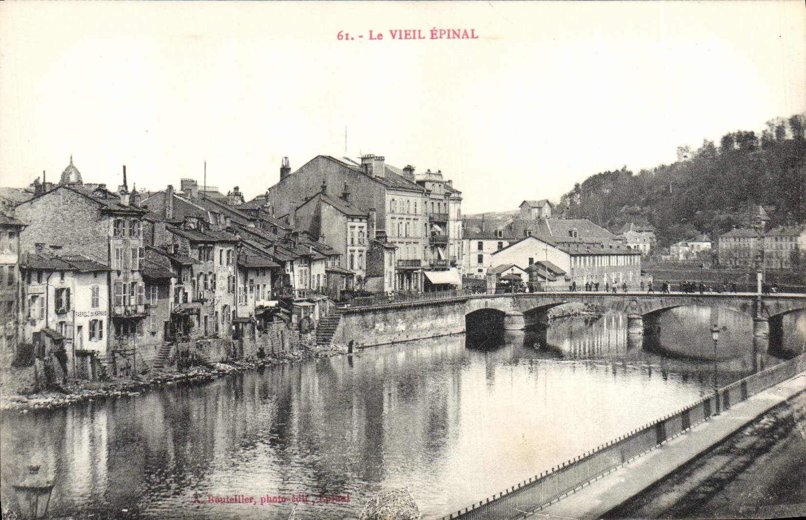 POSTAL Epinal vieja de la VENDIMIA