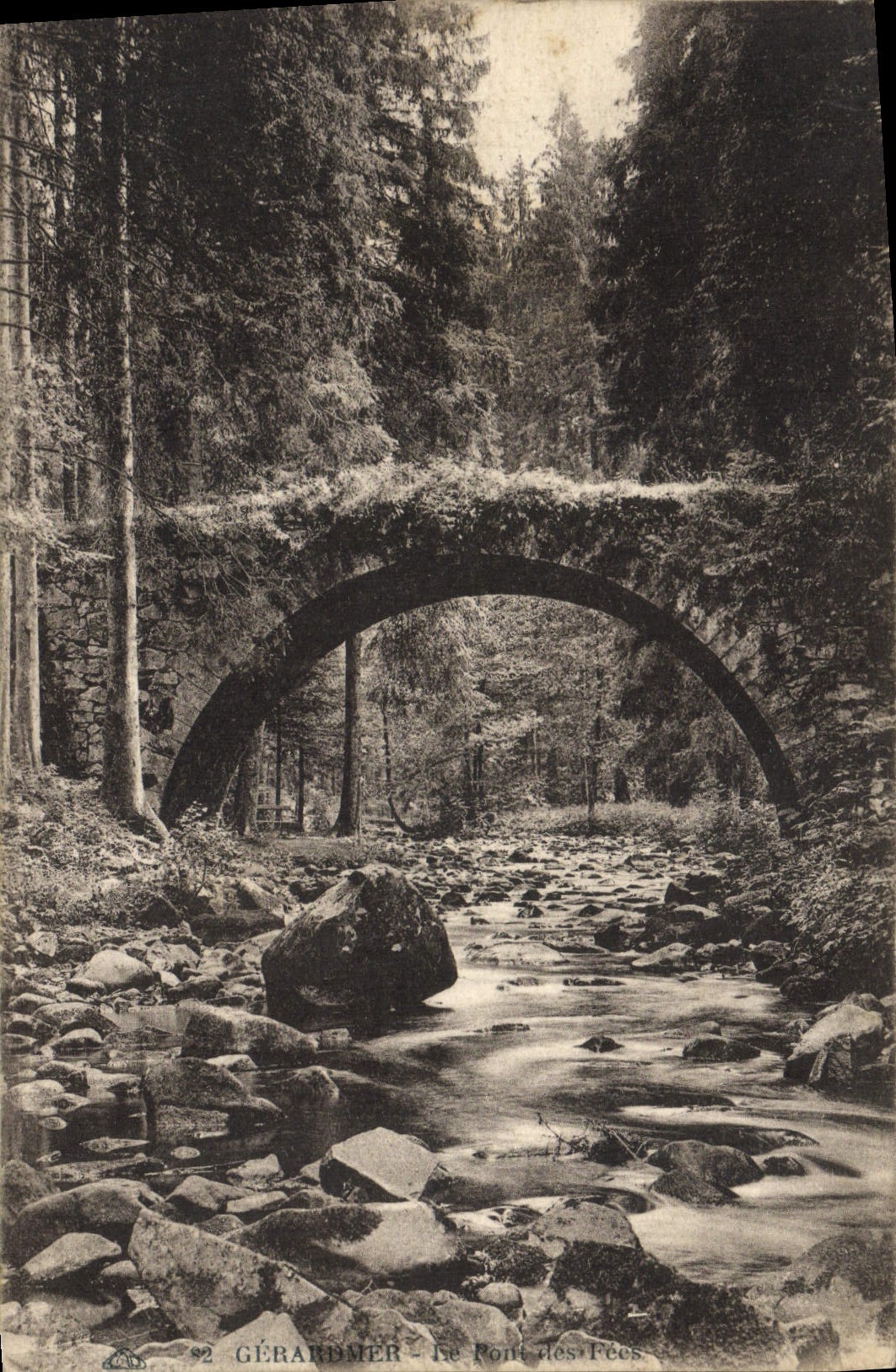 CPA Gerardmer Le Pont Des fees