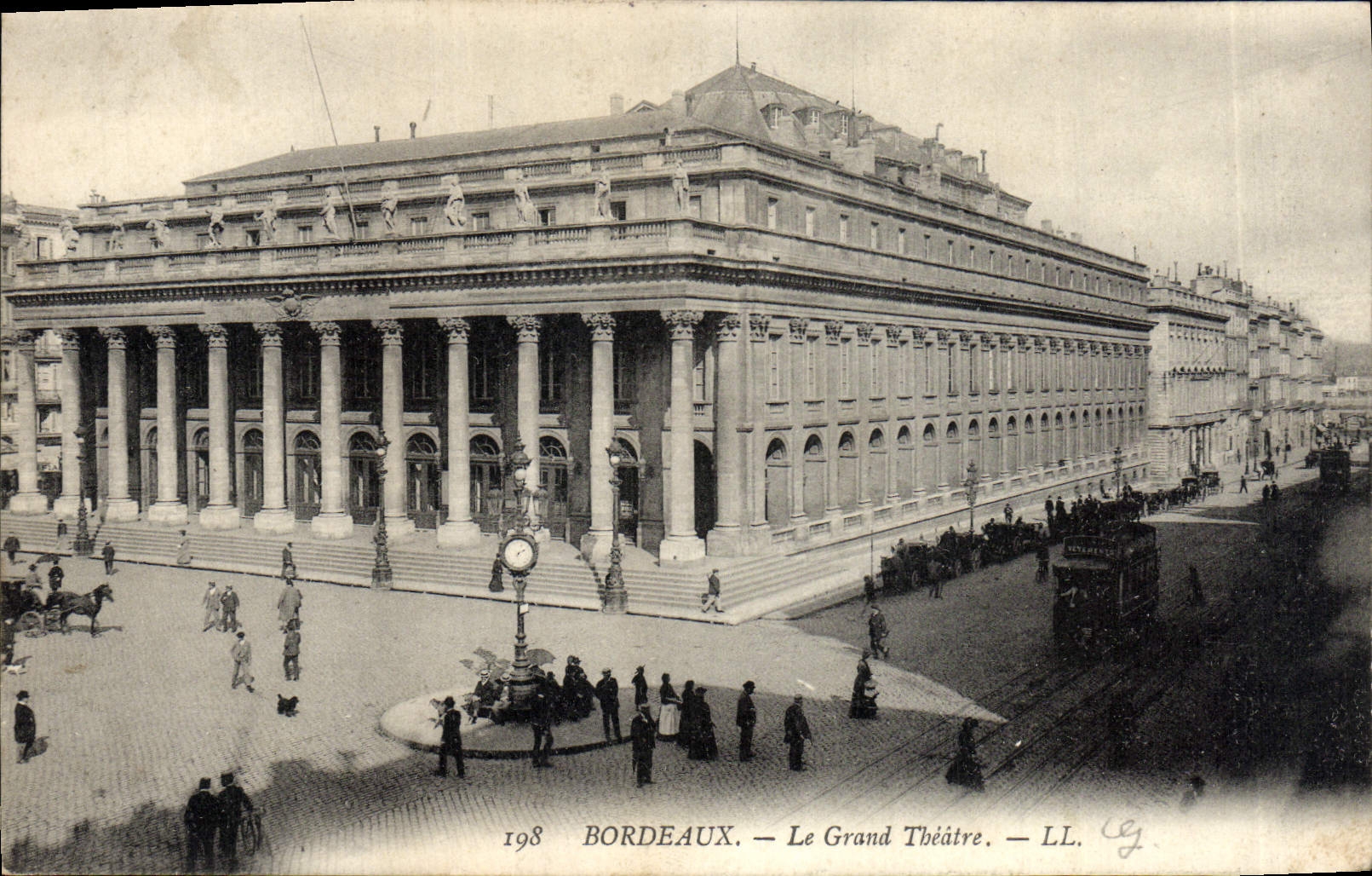 CPA Bordeaux Le Grand Theatre