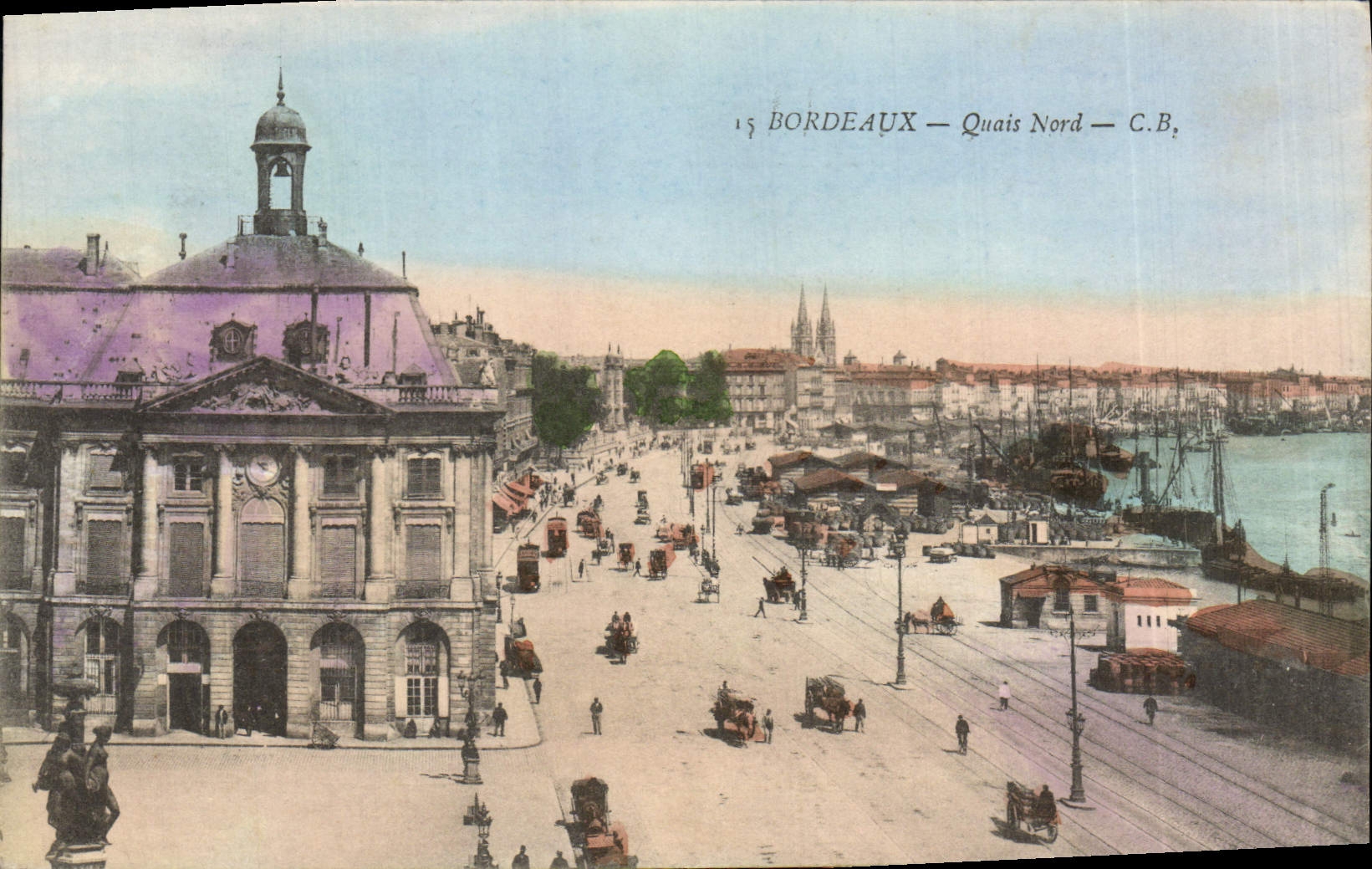 CPA Bordeaux Quais Nord