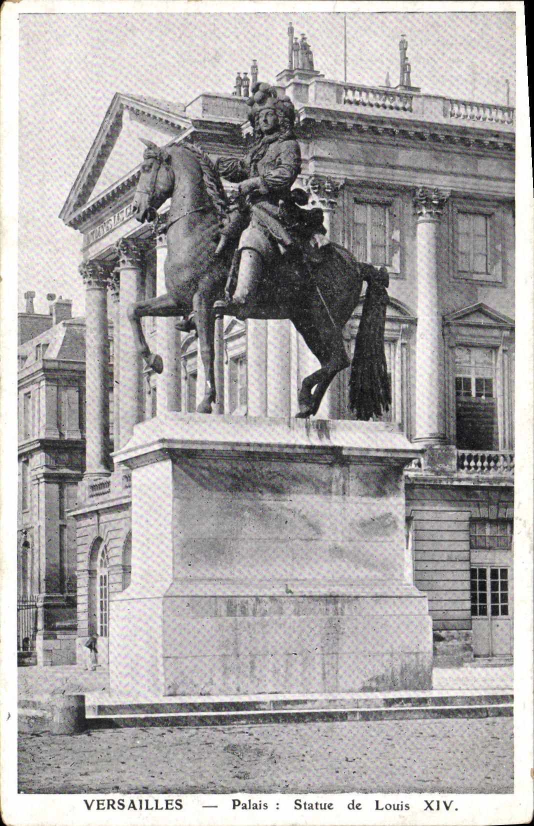 VINTAGE POSTCARD Versailles Palais Rules Of Louis XIV