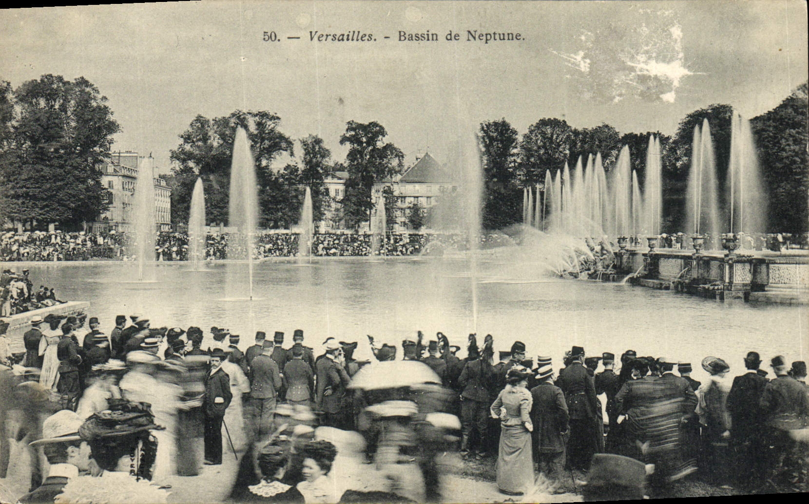 CPA Versailles Bassin De Neptune