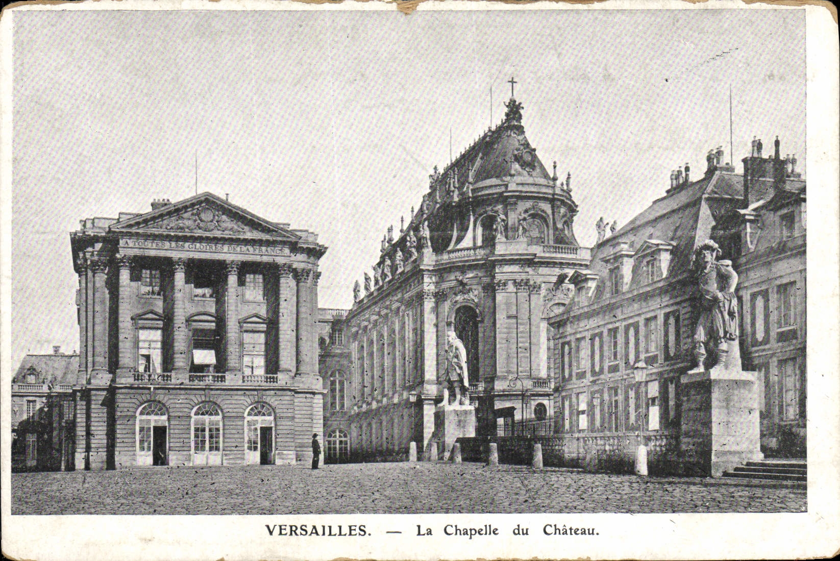 CPA Versailles La Chapelle Du Chateau
