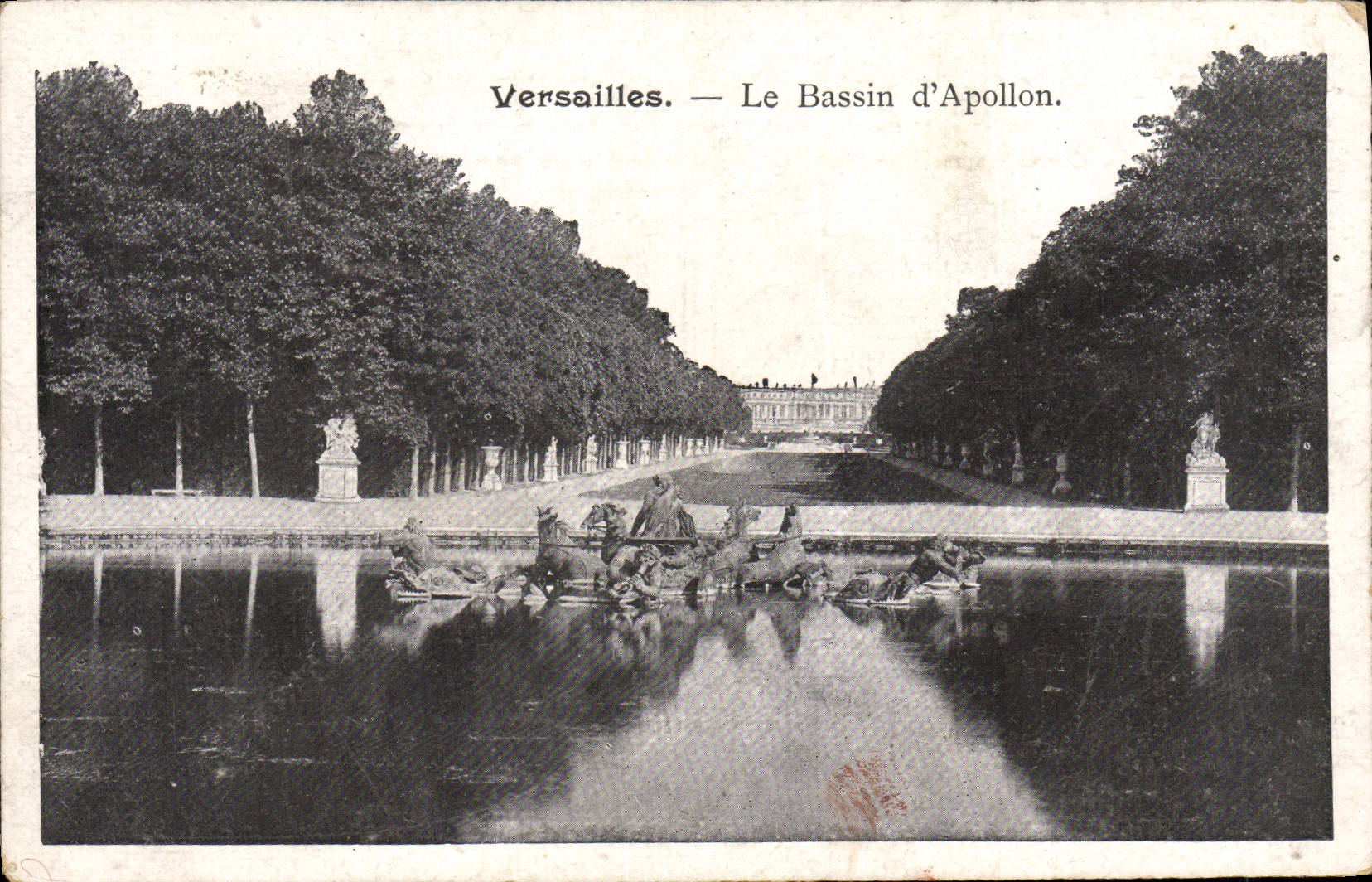 CPA Versailles Le Bassin D'Apollon