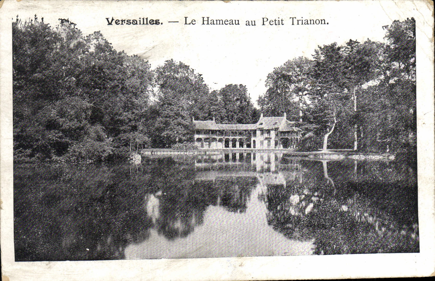 CPA Versailles Le Hameau Au Petit Trainon
