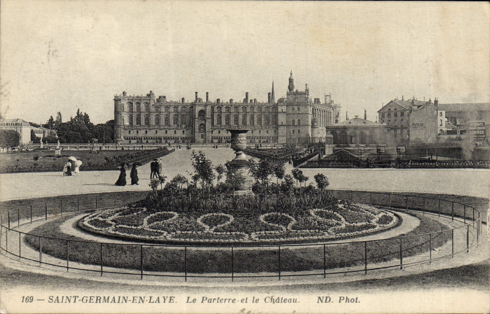 CPA Saint Germain En Laye Le parterre et le Chateau