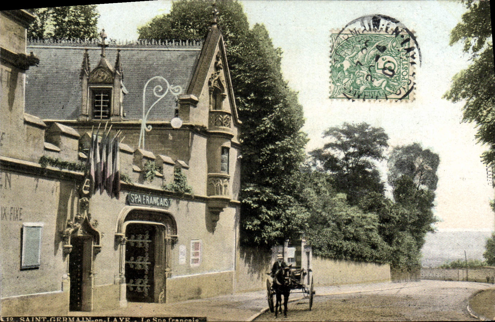 CPA Saint Germain En Laye Le spa francais