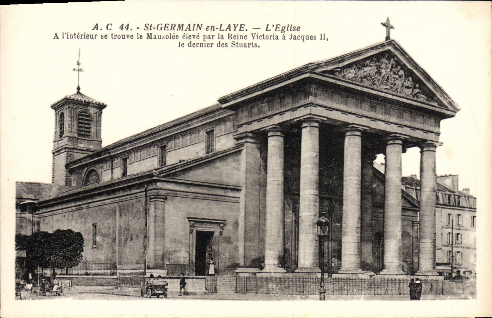 CPA Saint Germain En Laye L'Eglise