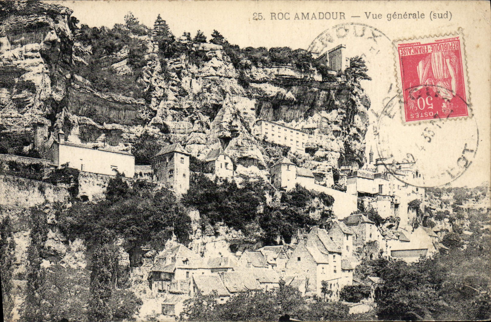 CPA Rocamadour Vue Generale