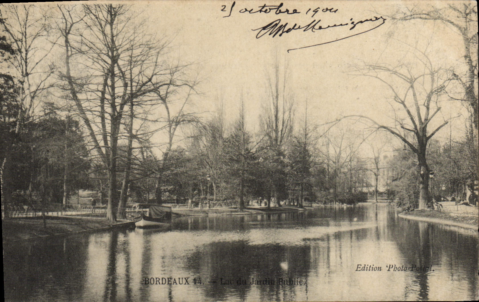 CPA Bordeaux Lac du jardin public