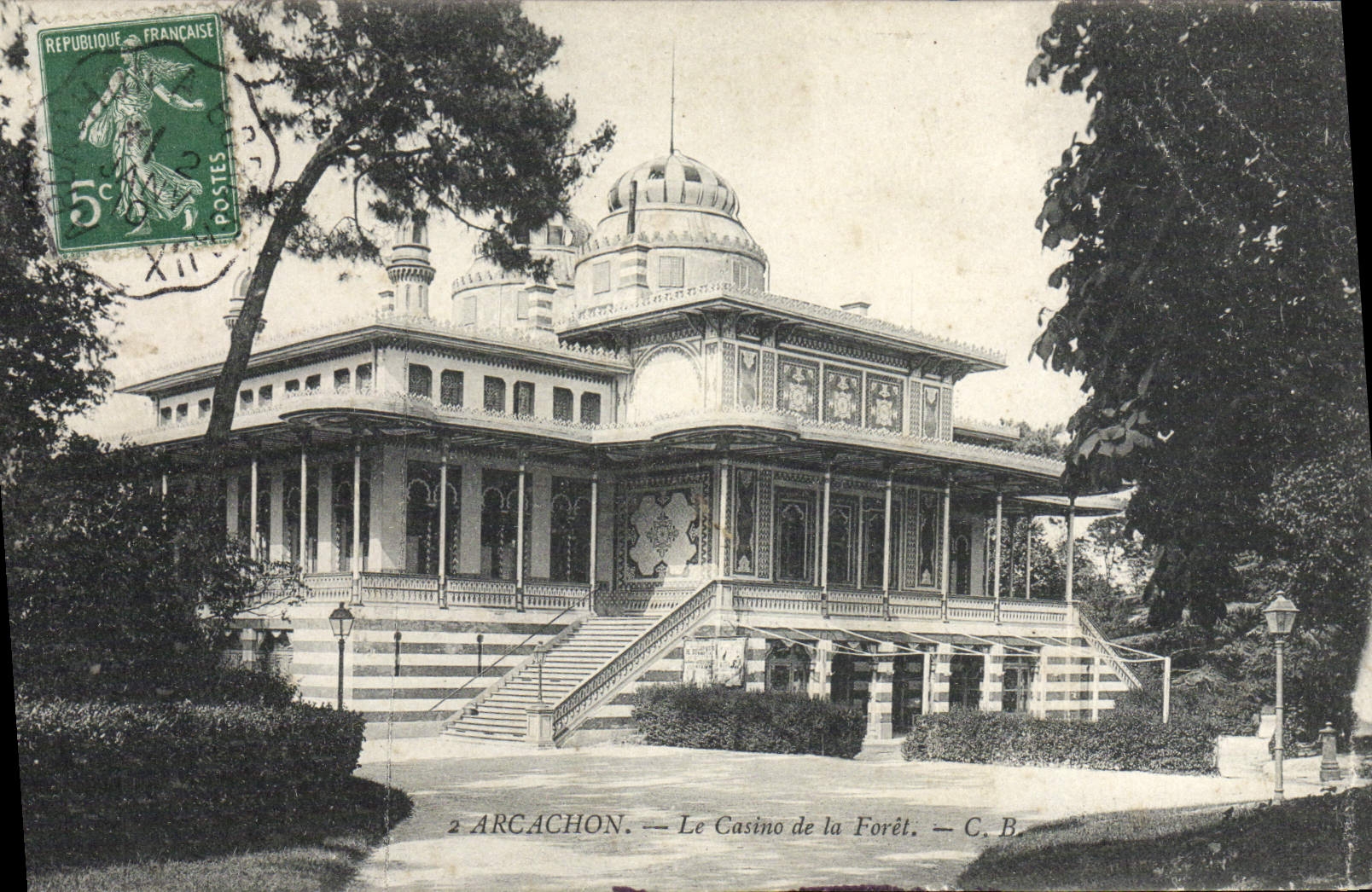 CPA Arcachon Le Casino de la Plage
