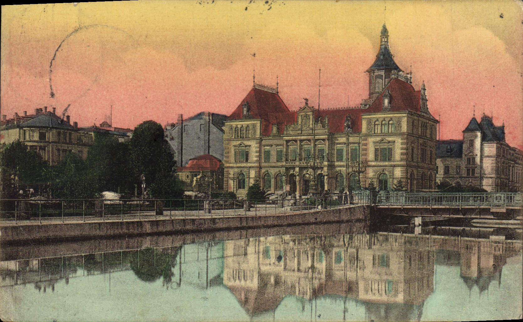 CPA Mulhouse Poste