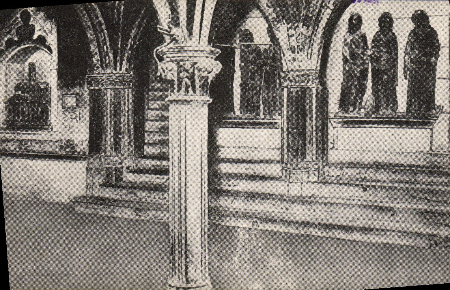 Input card format VINTAGE POSTCARD Holy Sernin Of Toulouse