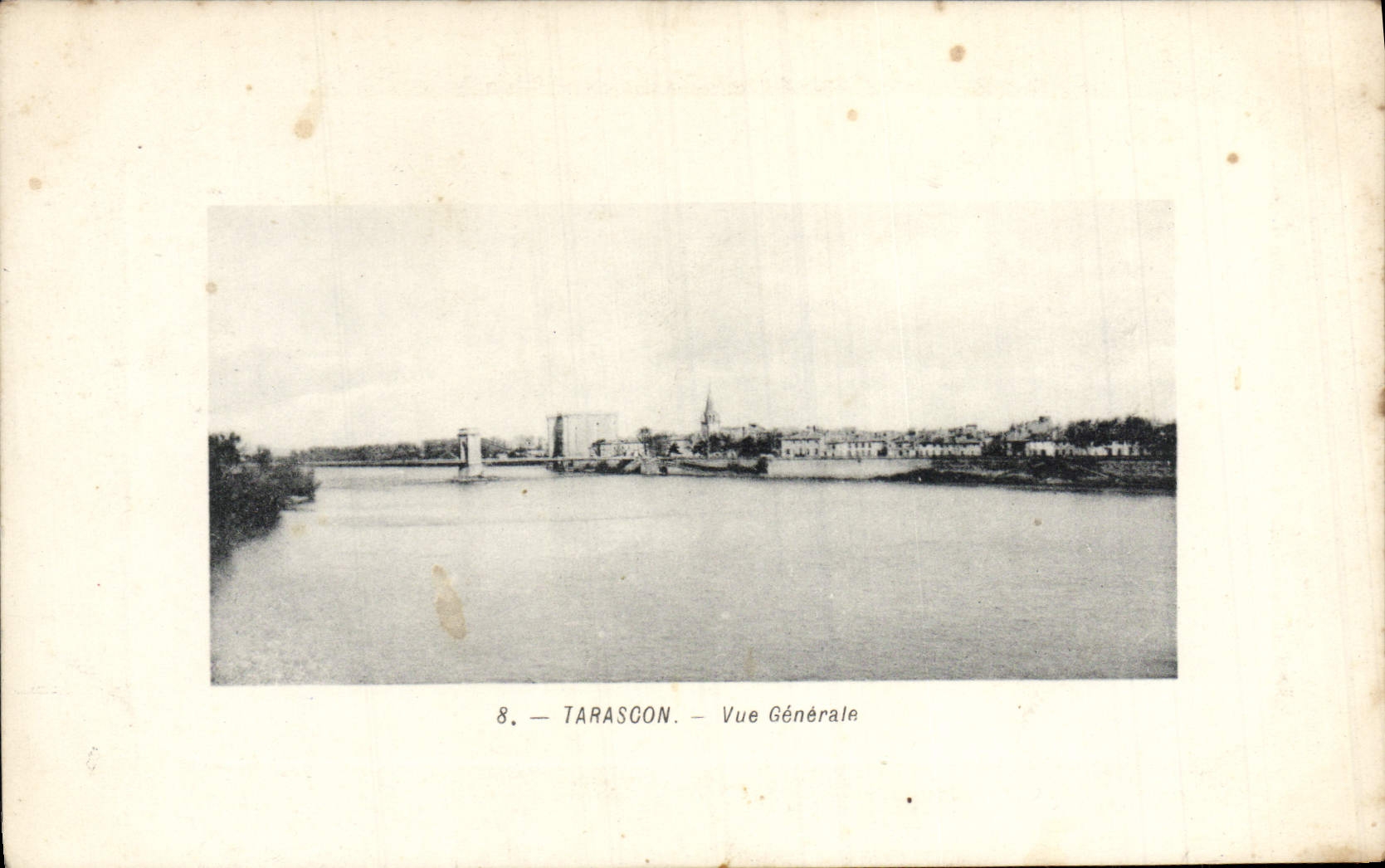 CPA Tarascon Vue Generale