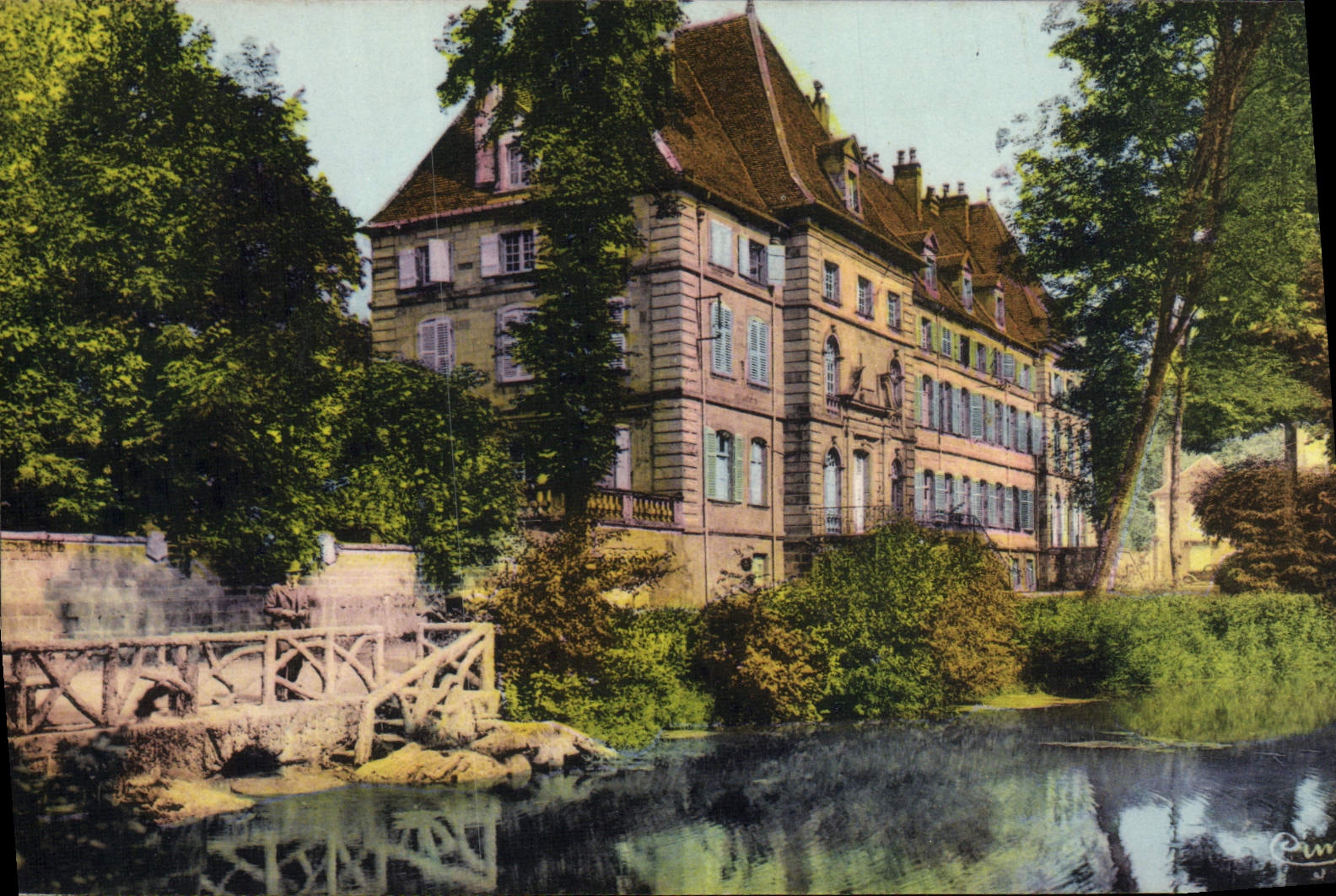 VINTAGE POSTCARD Lure Under Prefecture