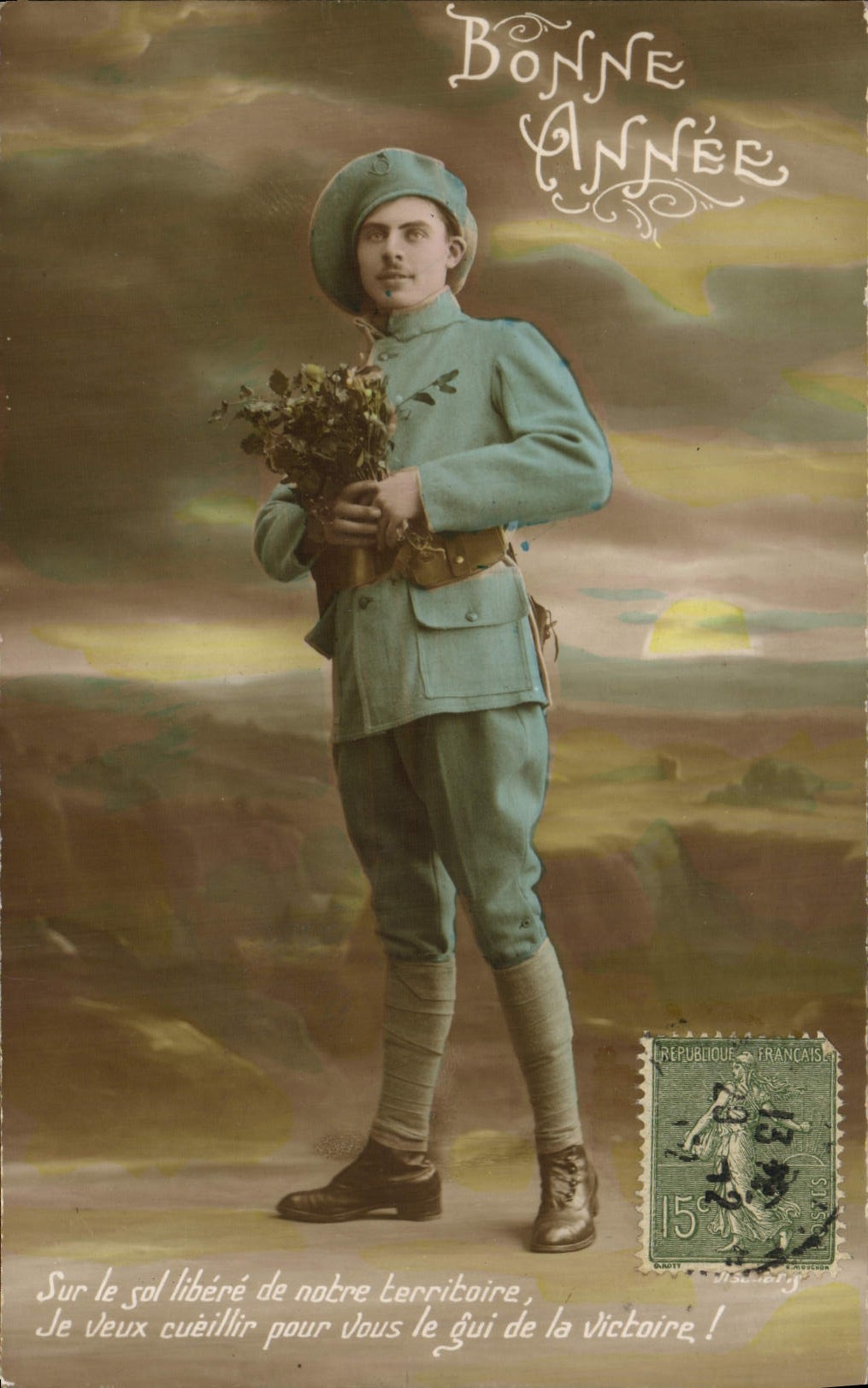 CPA Fantaisie Homme Soldat Militaria