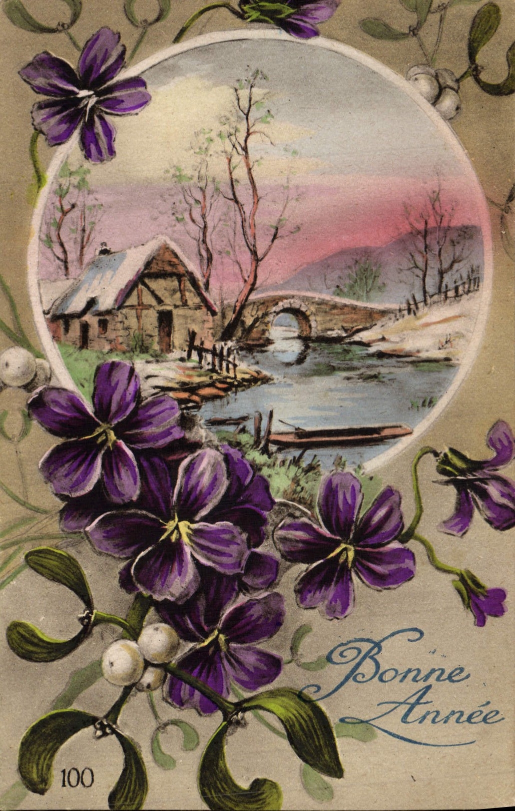 CPA Fantaisie Fleurs 