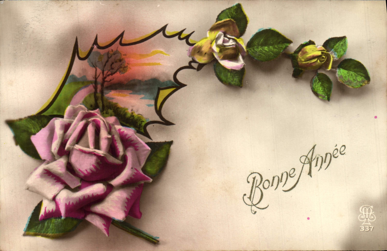 CPA Fantaisie Bonne Annee