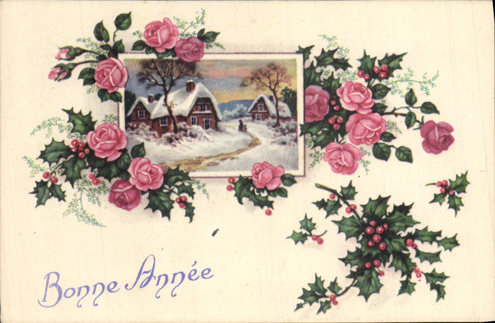 CPA Fantaisie Bonne Annee