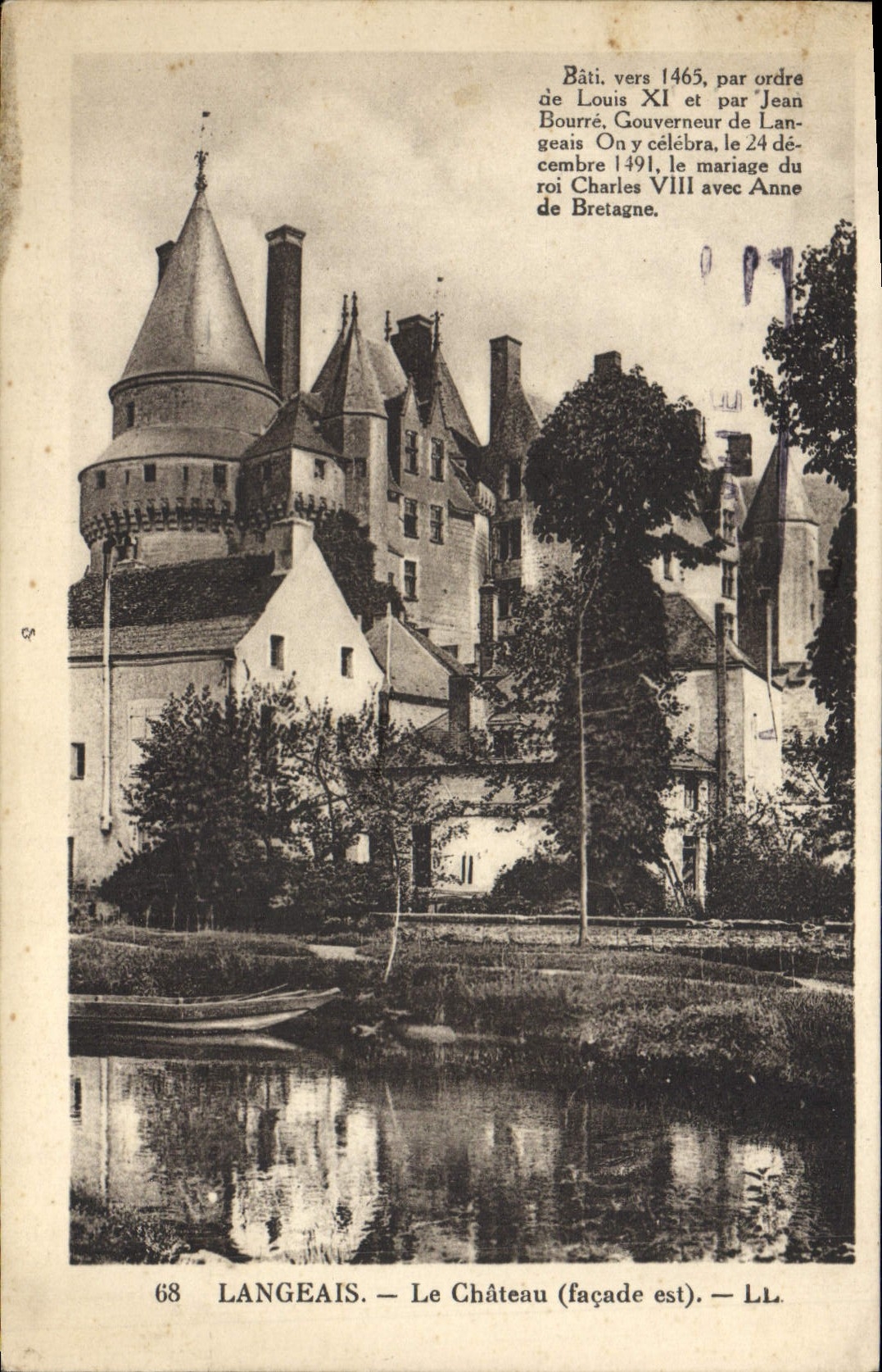 CPA Langeais Le Chateau
