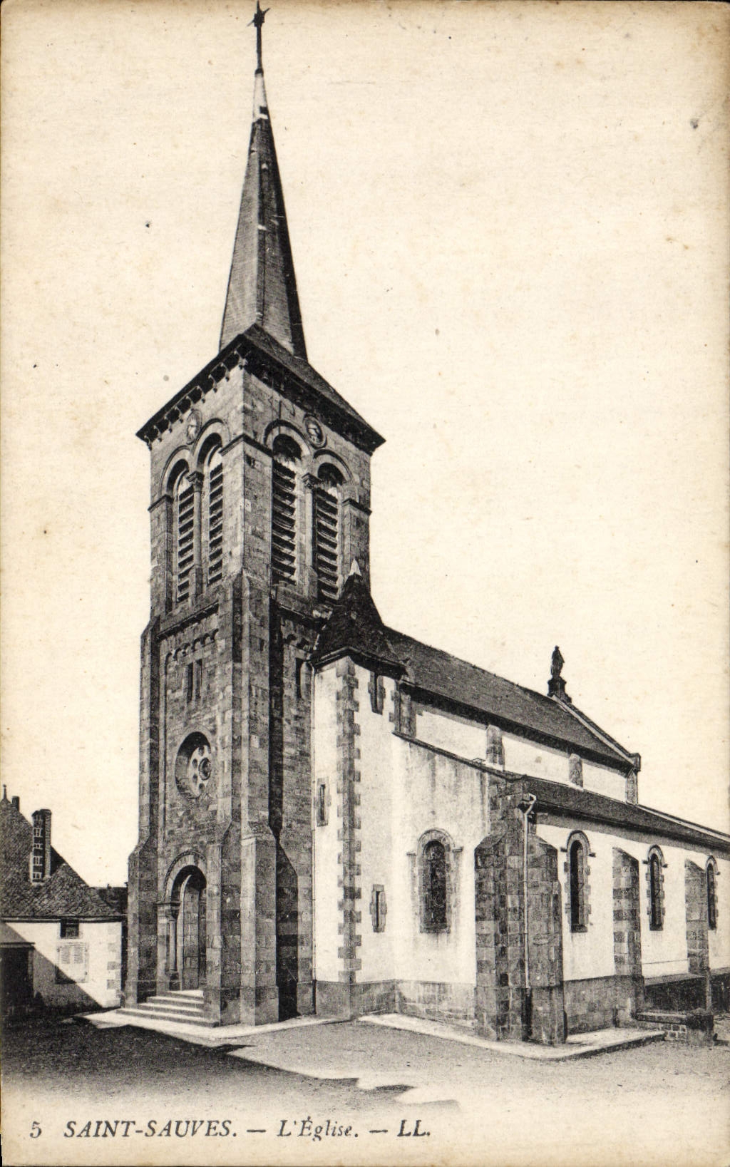 VINTAGE POSTCARD Saint Save the Church