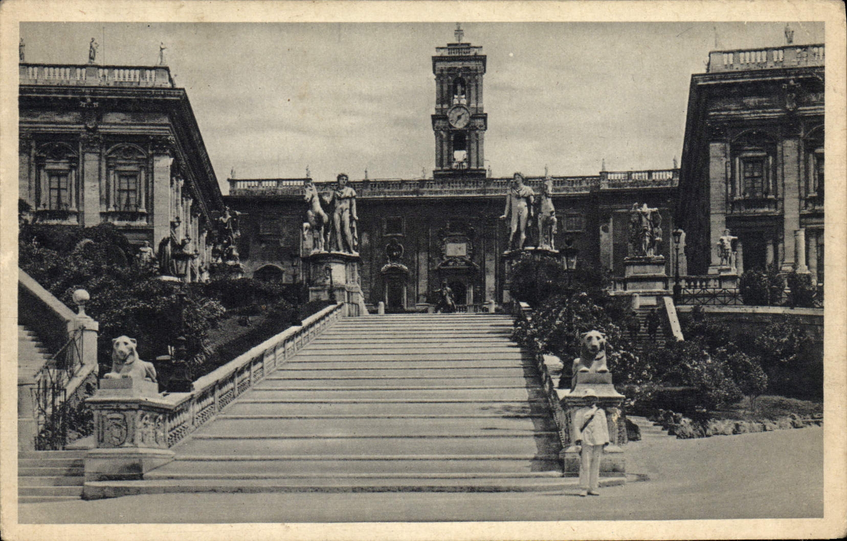 POSTAL Roma Campidaglia de la VENDIMIA