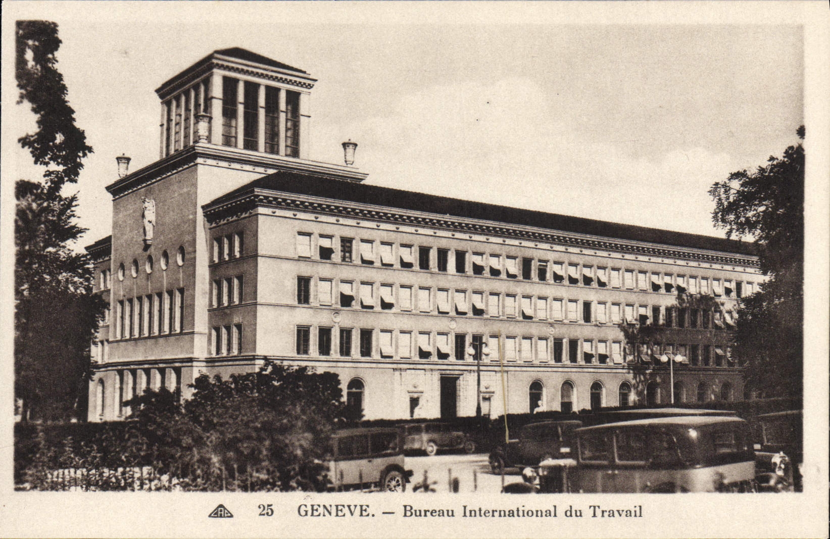 CPA Geneve Bureau International du Travail BIT