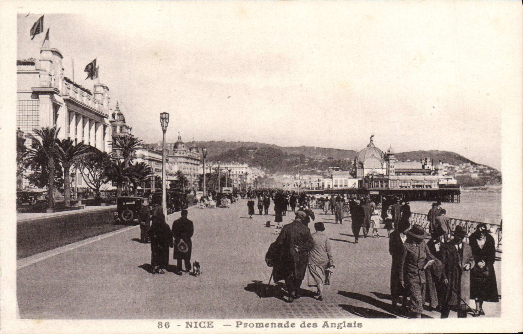 CPA Nice Promenade des Anglais