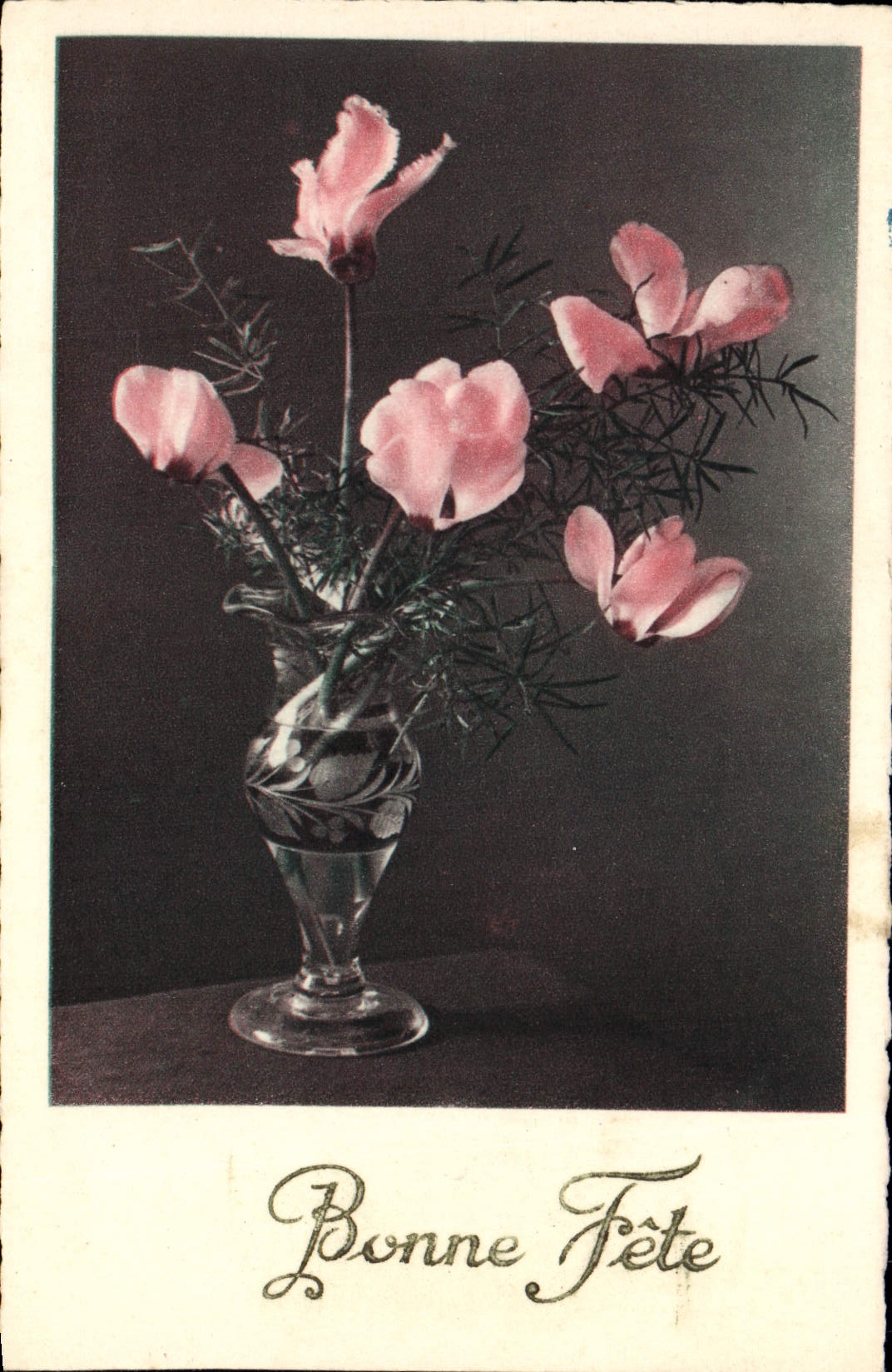 CPA Fantaisie Fleurs