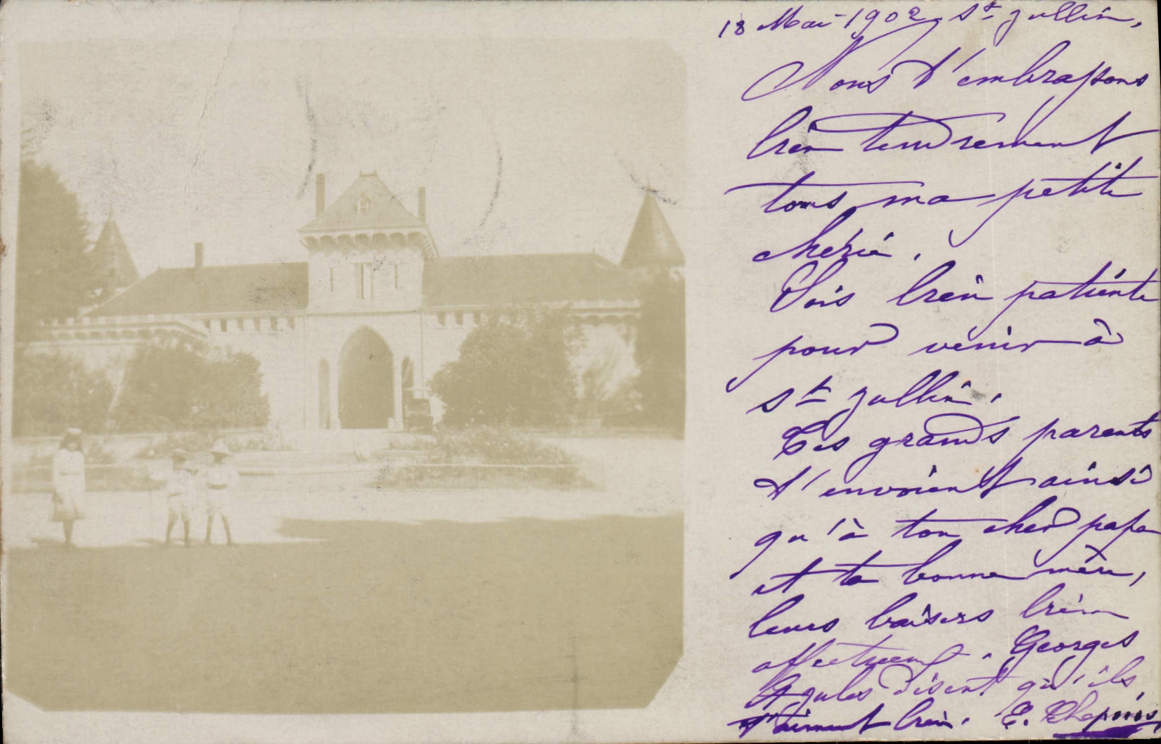 Real photo Holy Julien