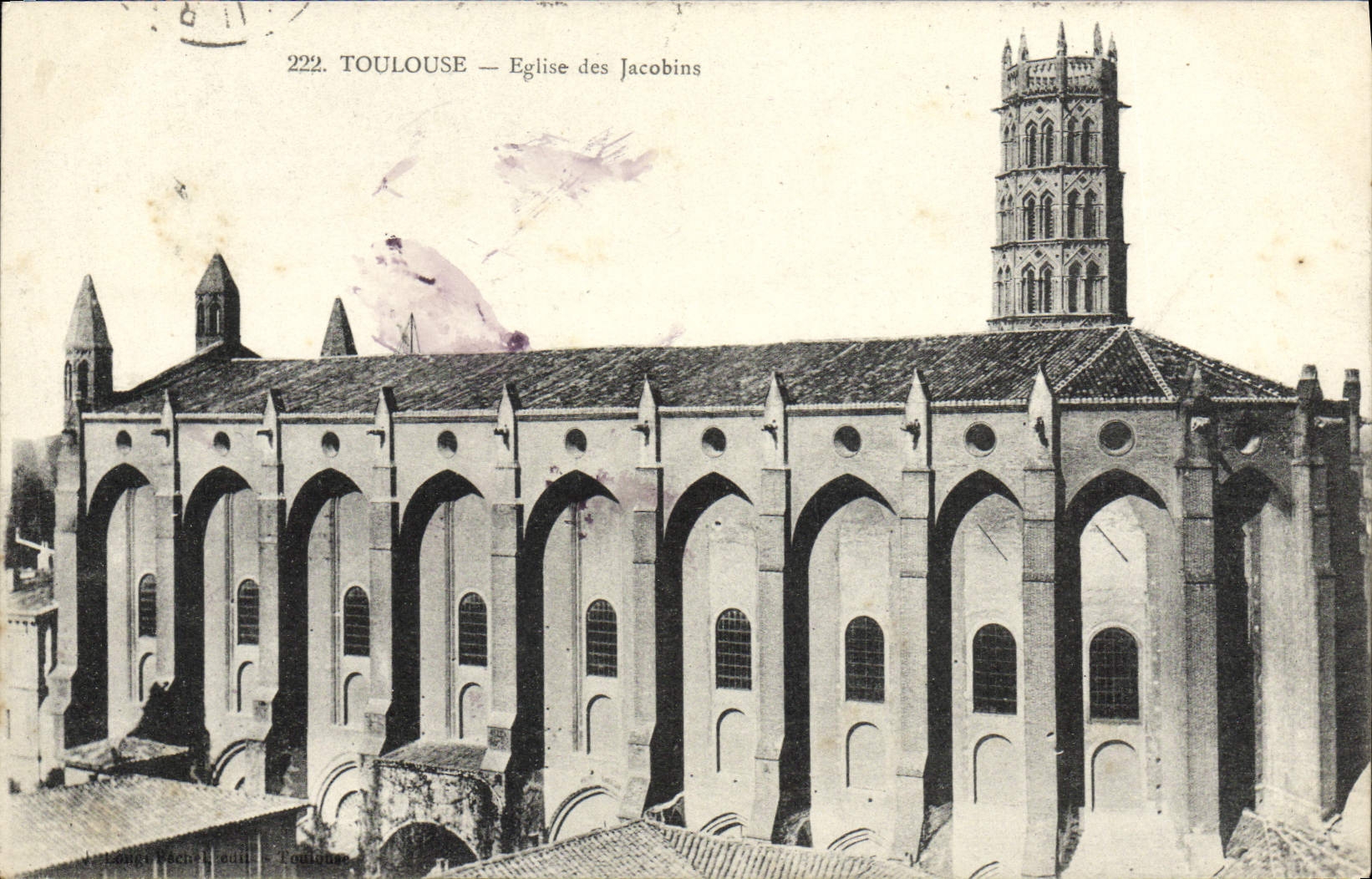 CPA Toulouse Eglise des Jacobins