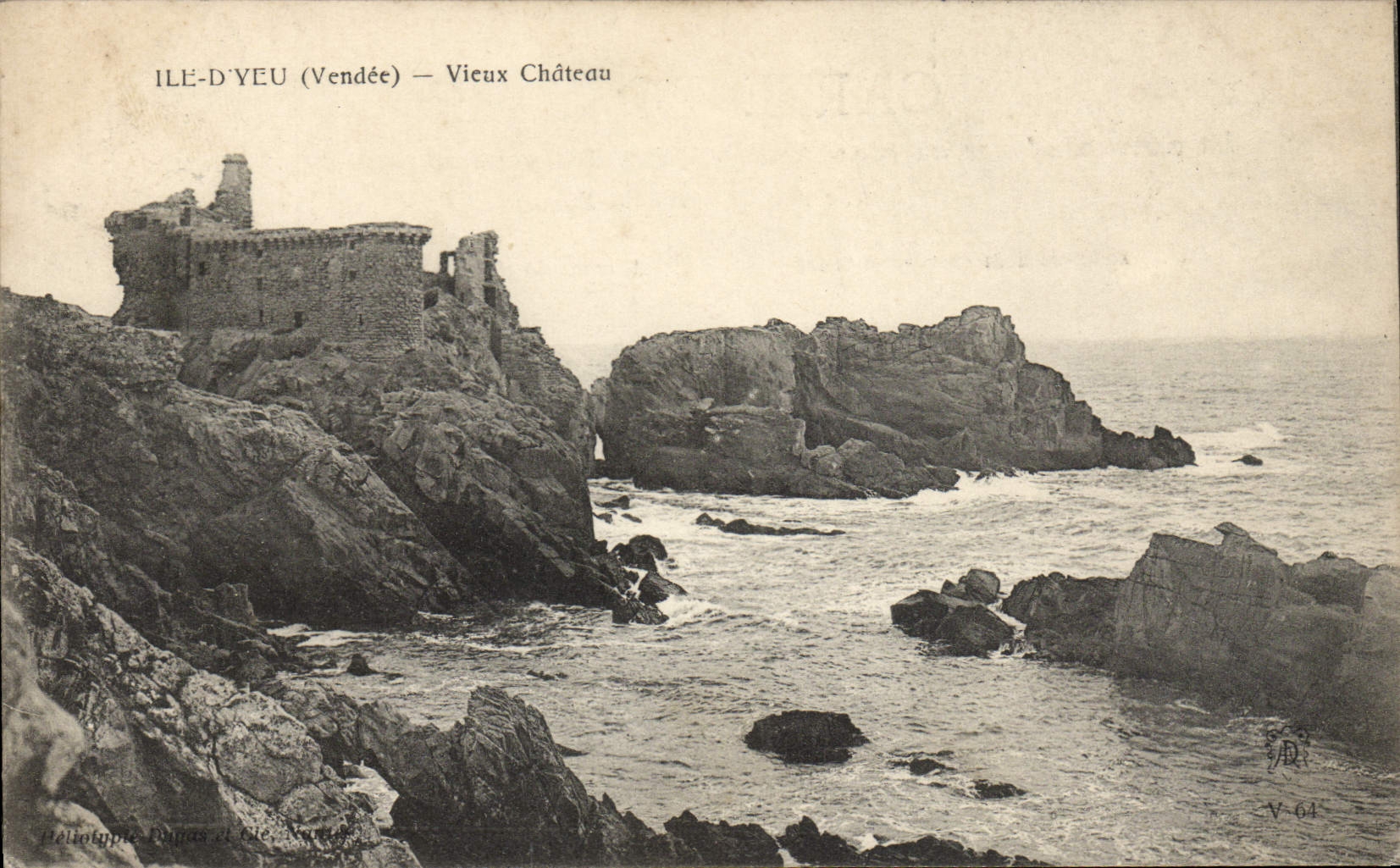 CPA Ile Dyeu Vieux Chateau
