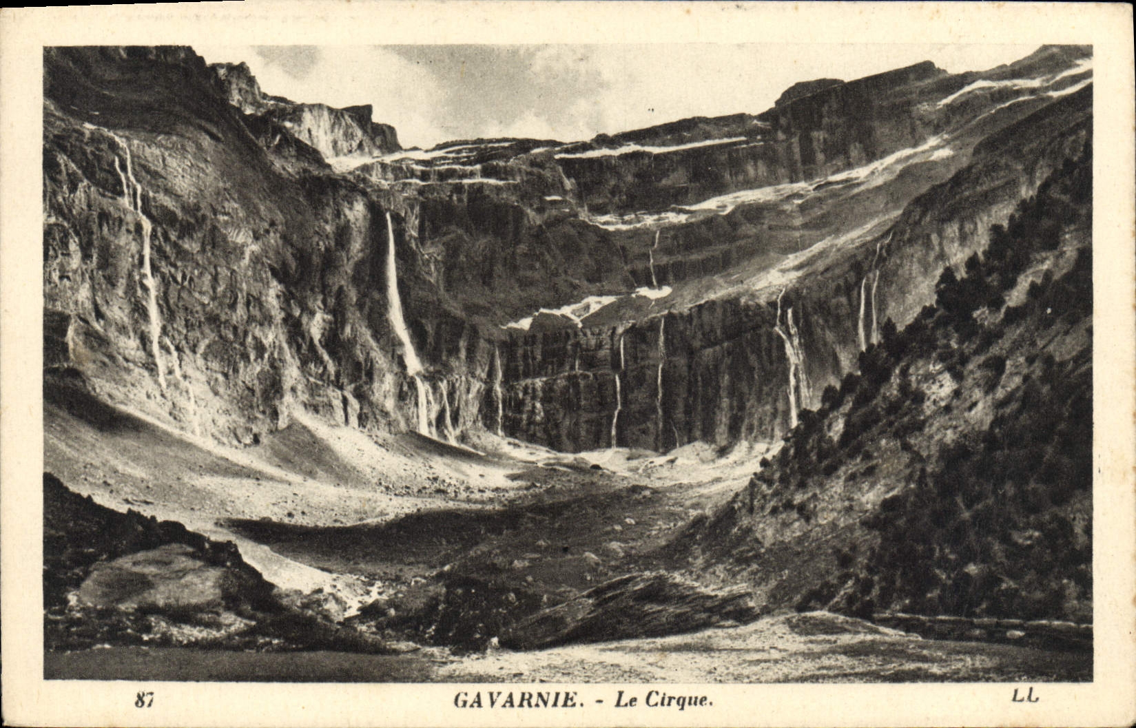 CPA Gavarnie Le cirque