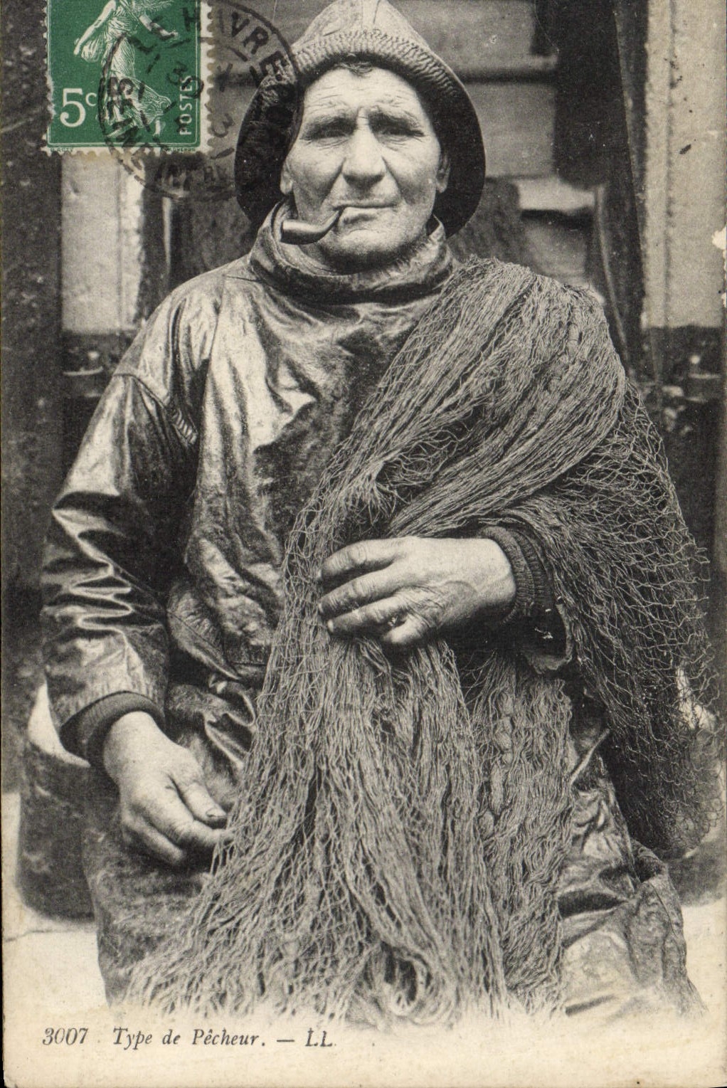 CPA Type De Pecheur Peche Folklore