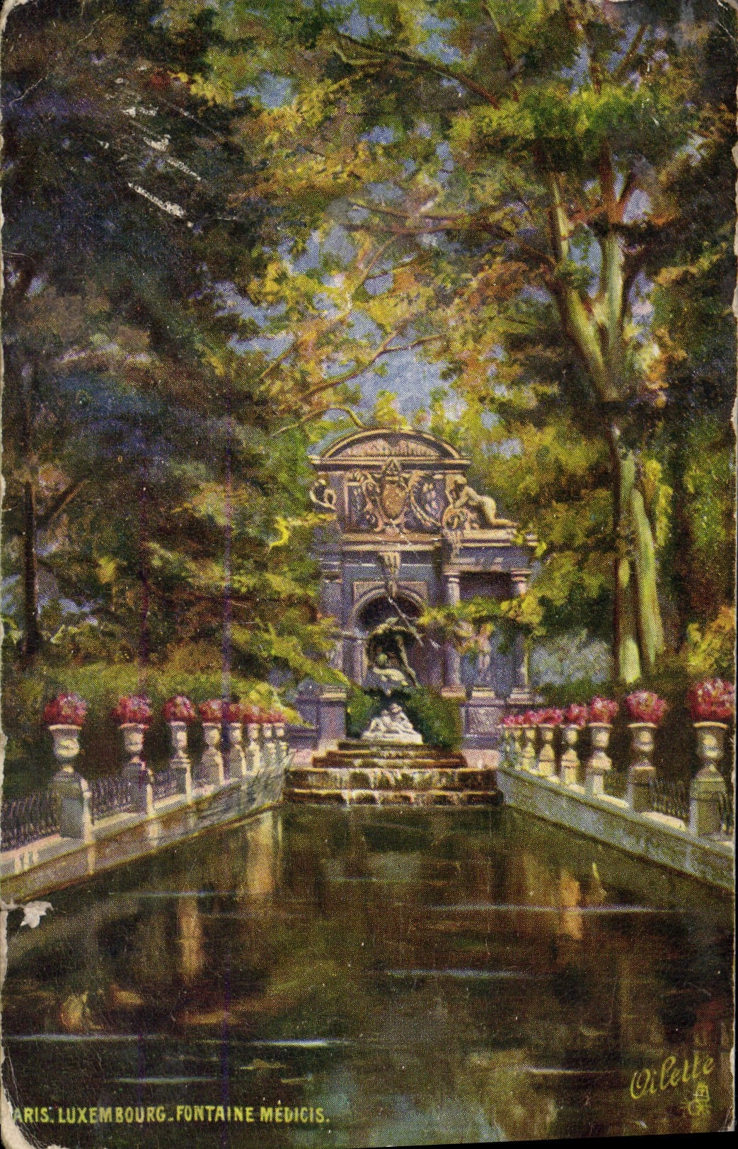 CPA Paris Luxembourg Fontaine Medicis